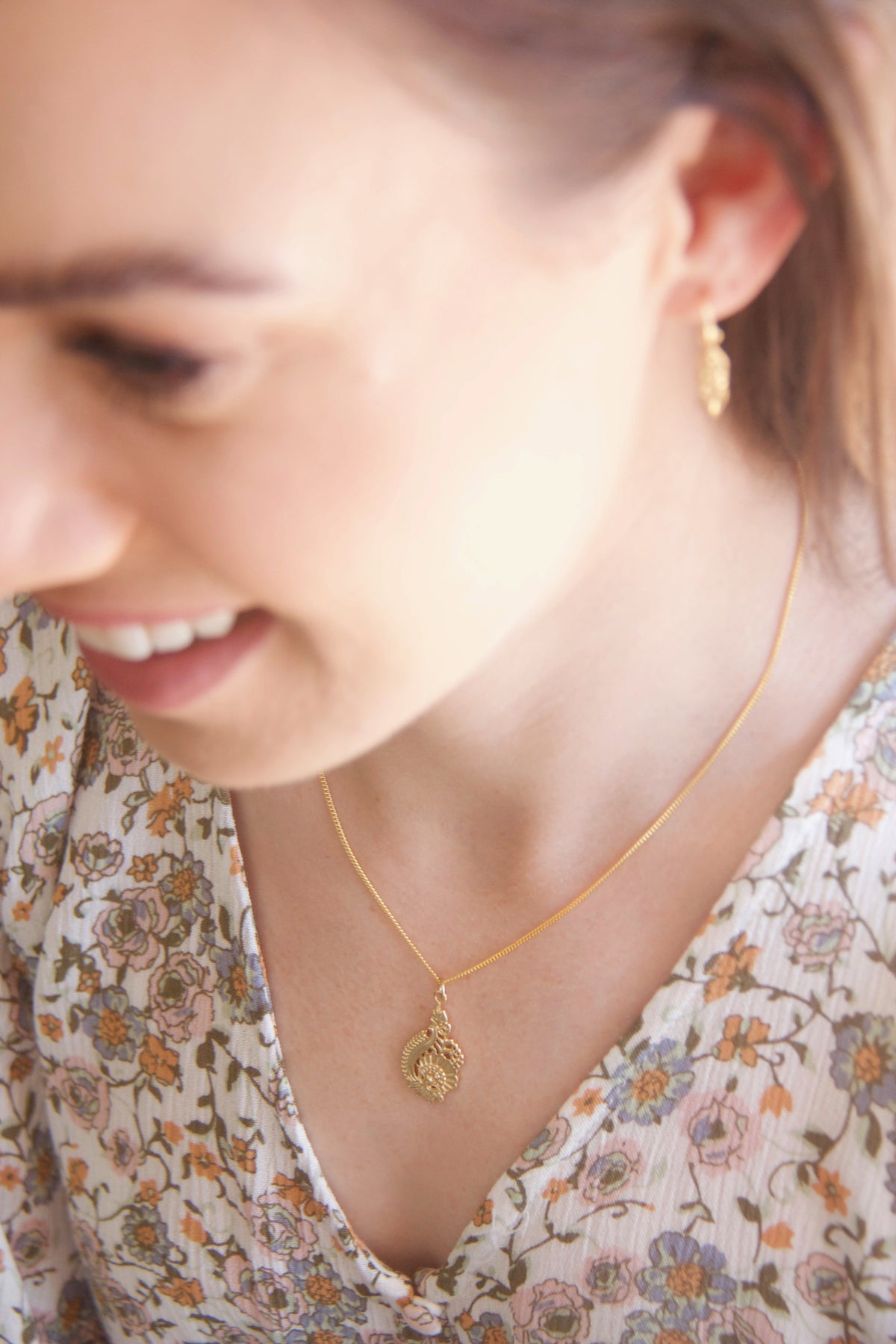 In Bloom Necklace - Gold
