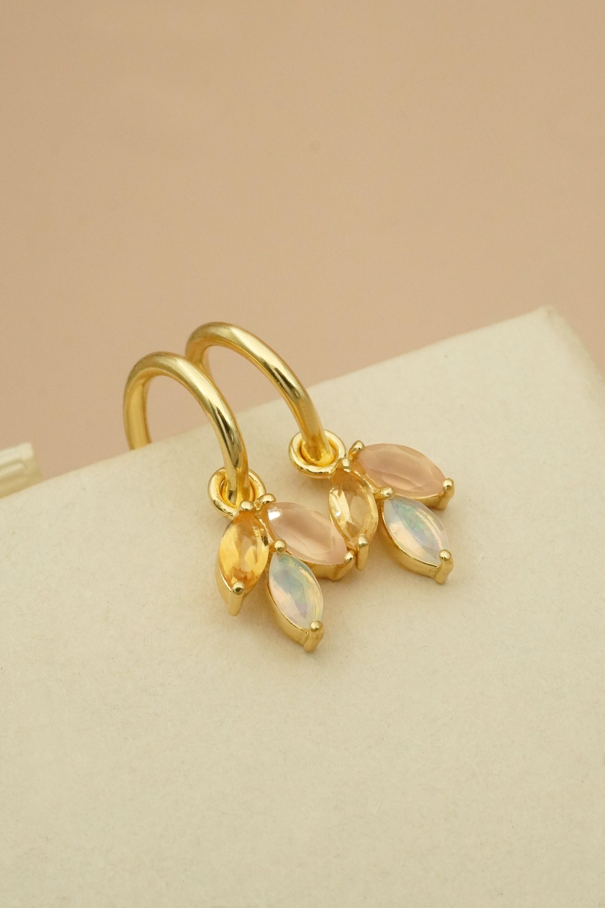 Garden Trio Hoops - Gold