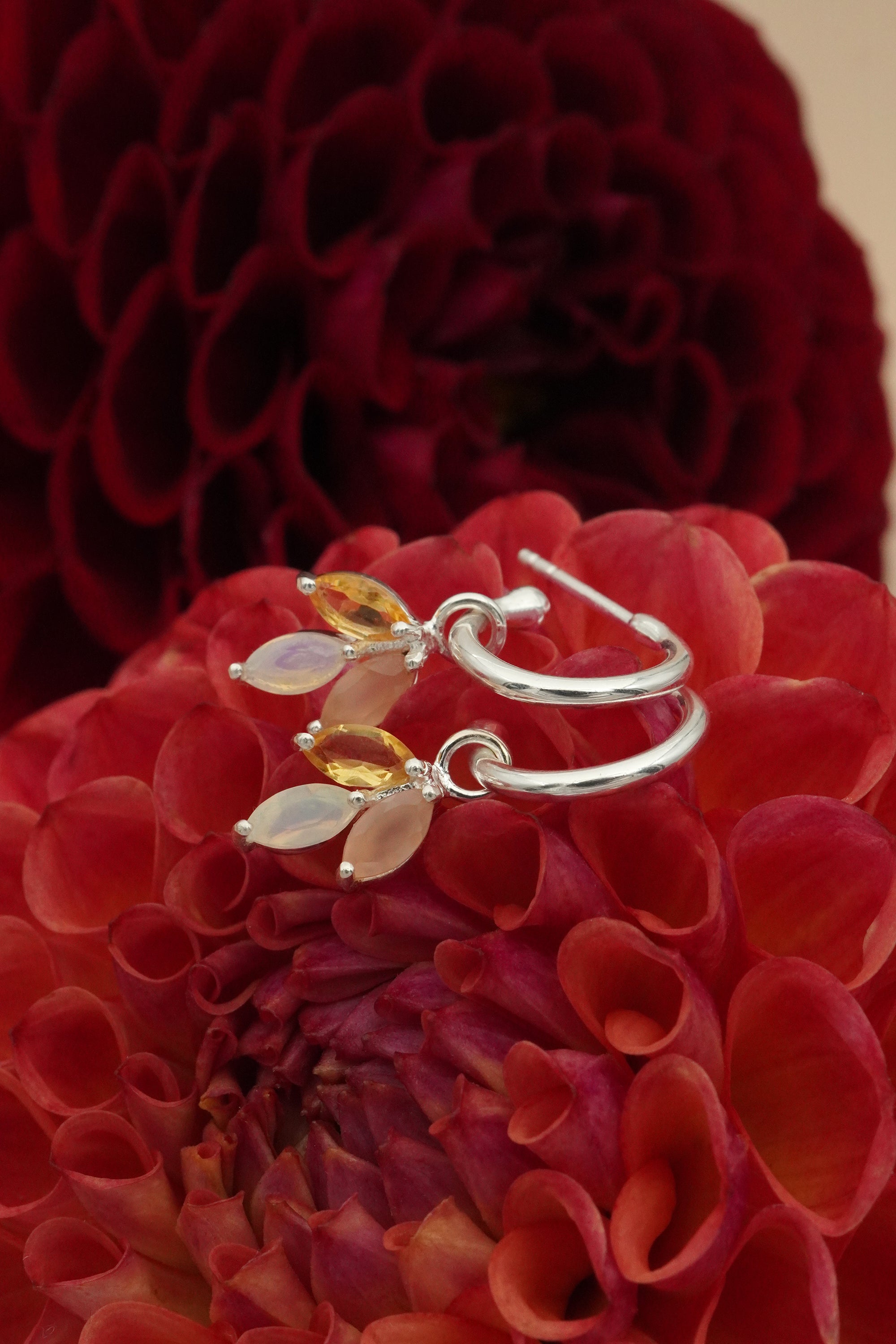 Garden Trio Hoops - Silver