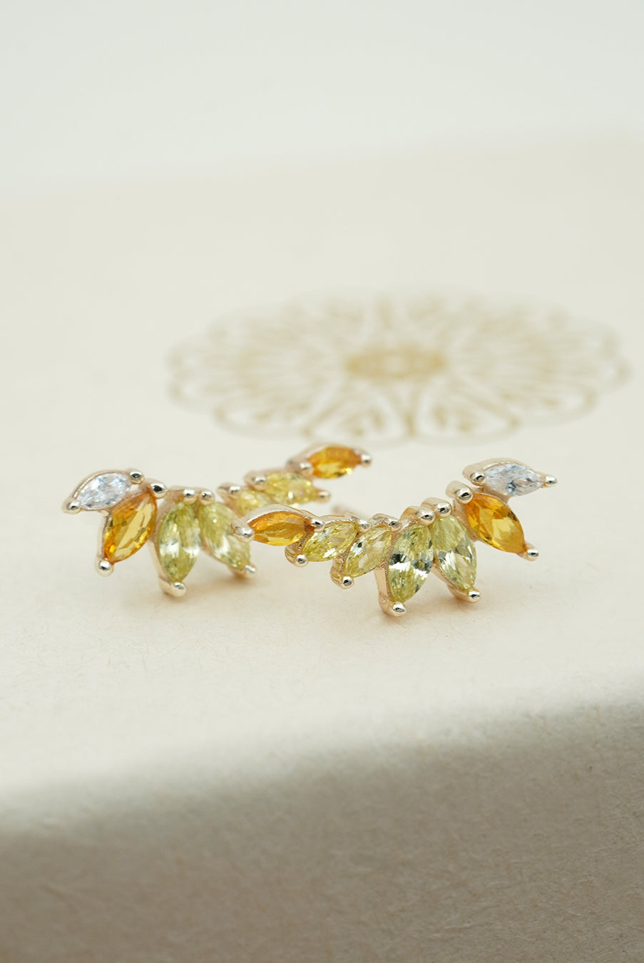 Radiant Climber Earrings - Gold