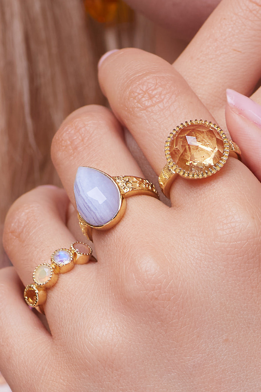 Count Your Blessings Ring - Gold