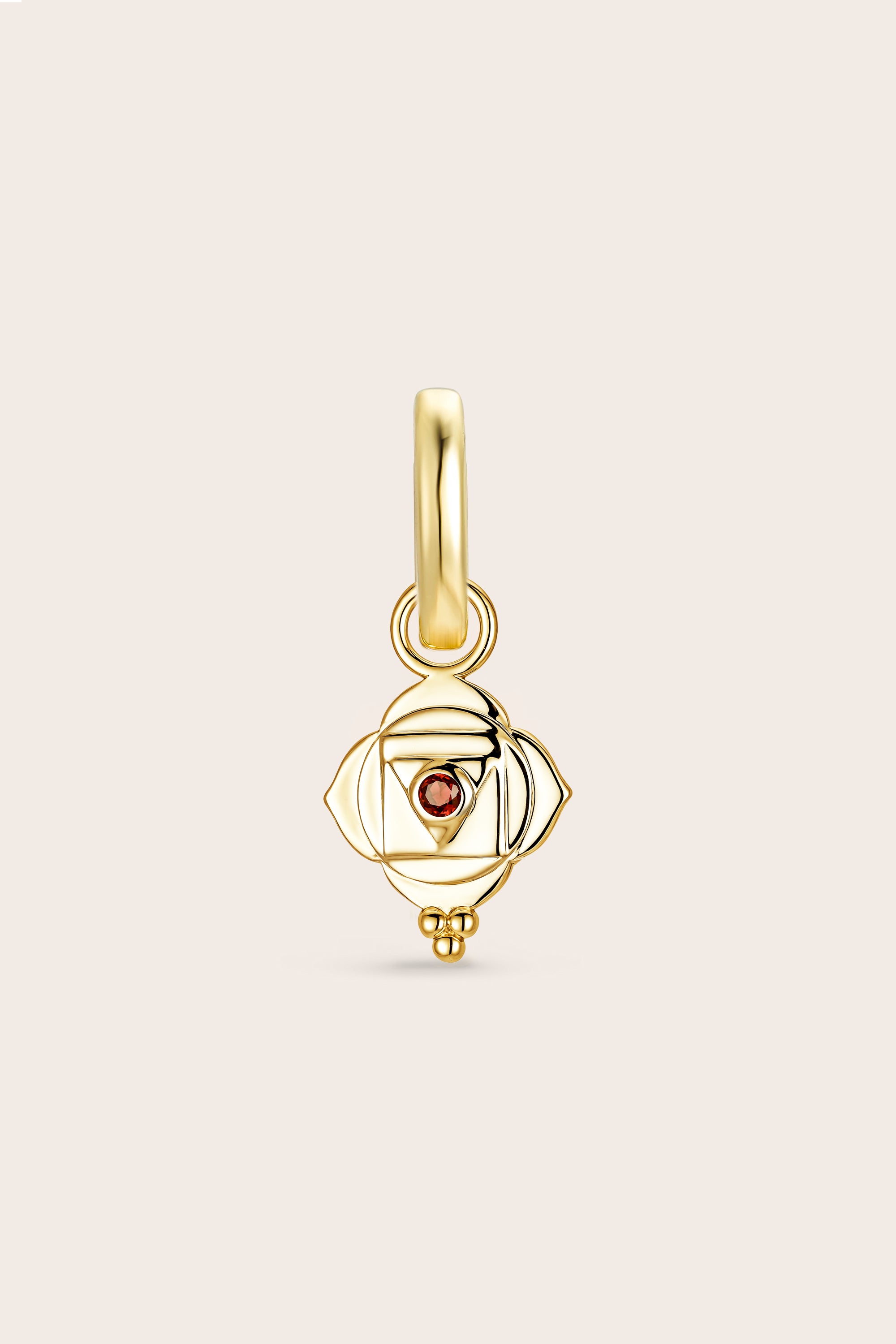 Root Chakra Charm - Gold