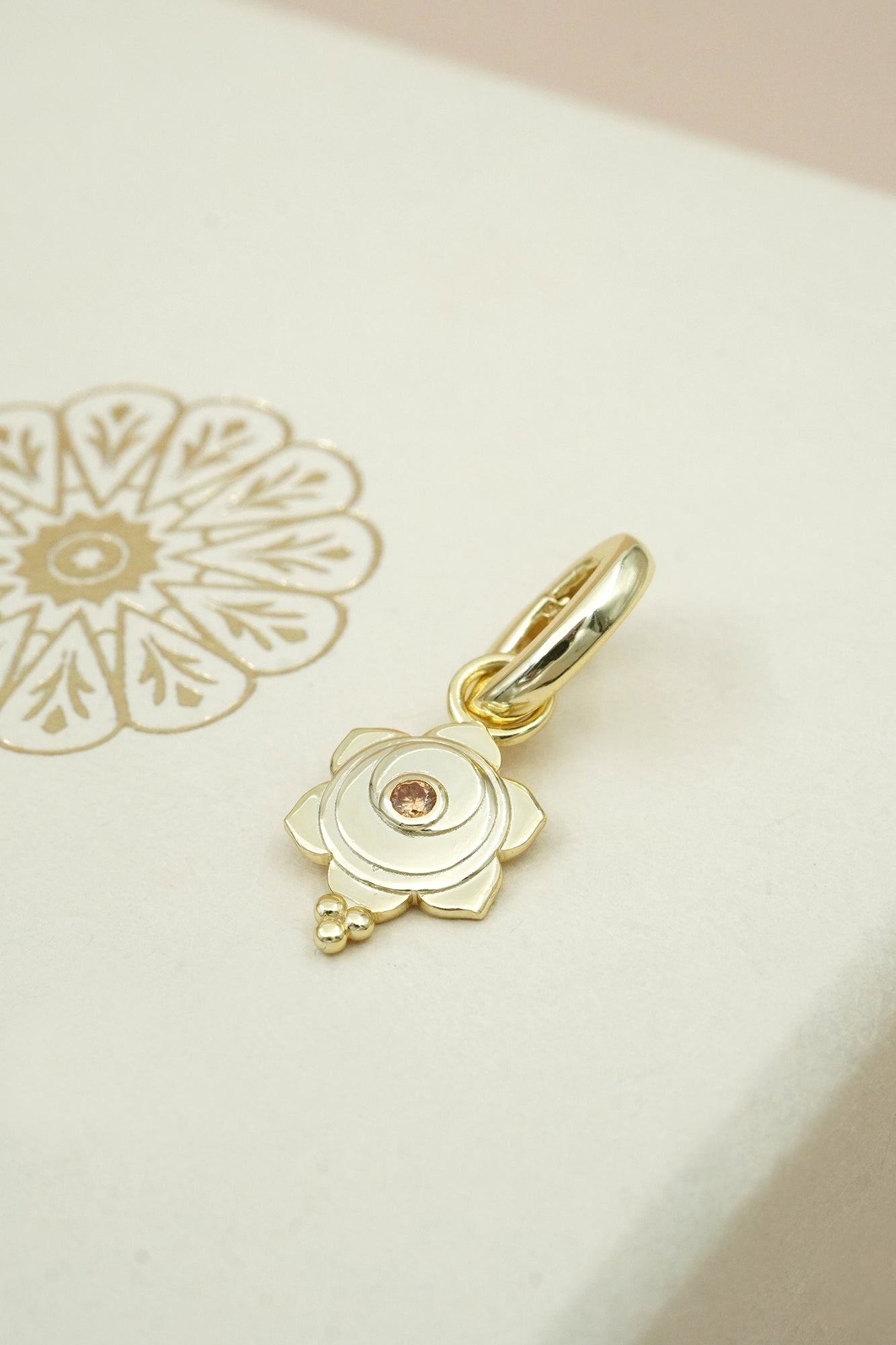 Sacral Chakra Charm - Gold