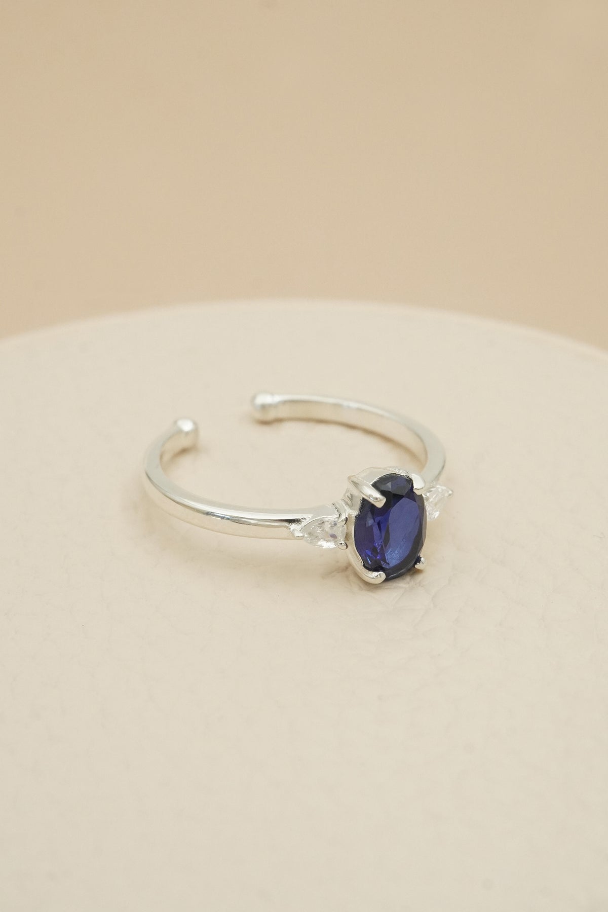 September Birthstone Ring - Silver