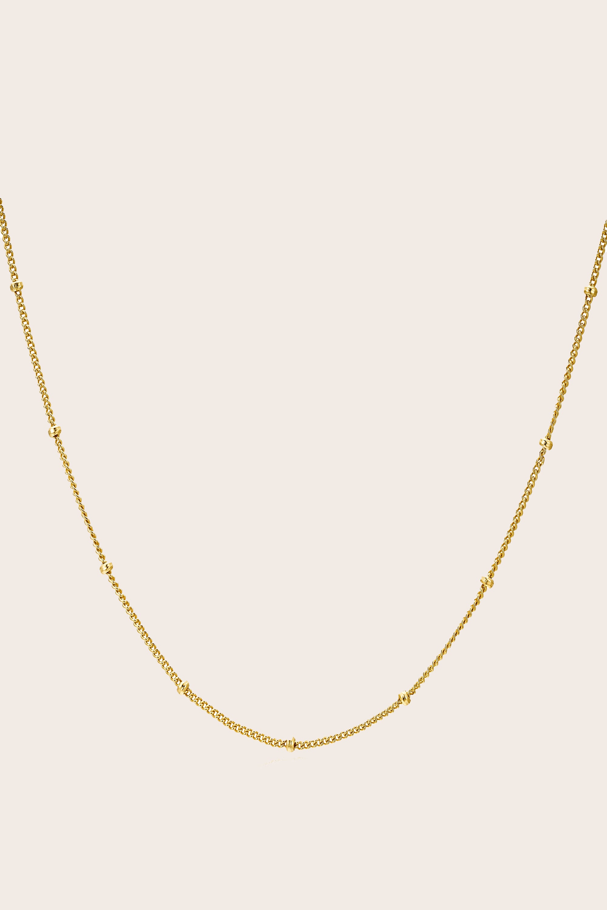 Satellite Chain Necklace -  Gold