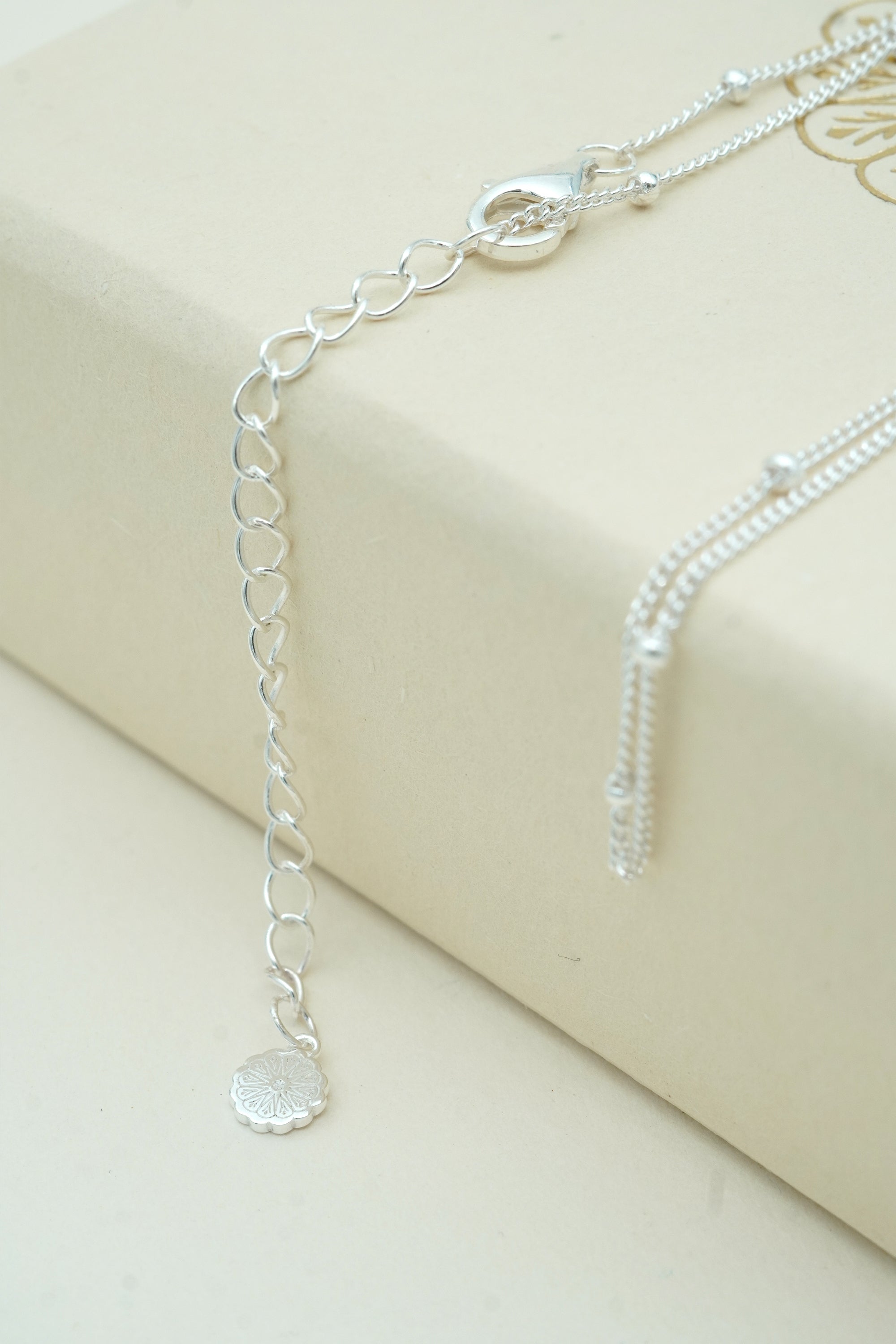 Satellite Chain Necklace -  Silver