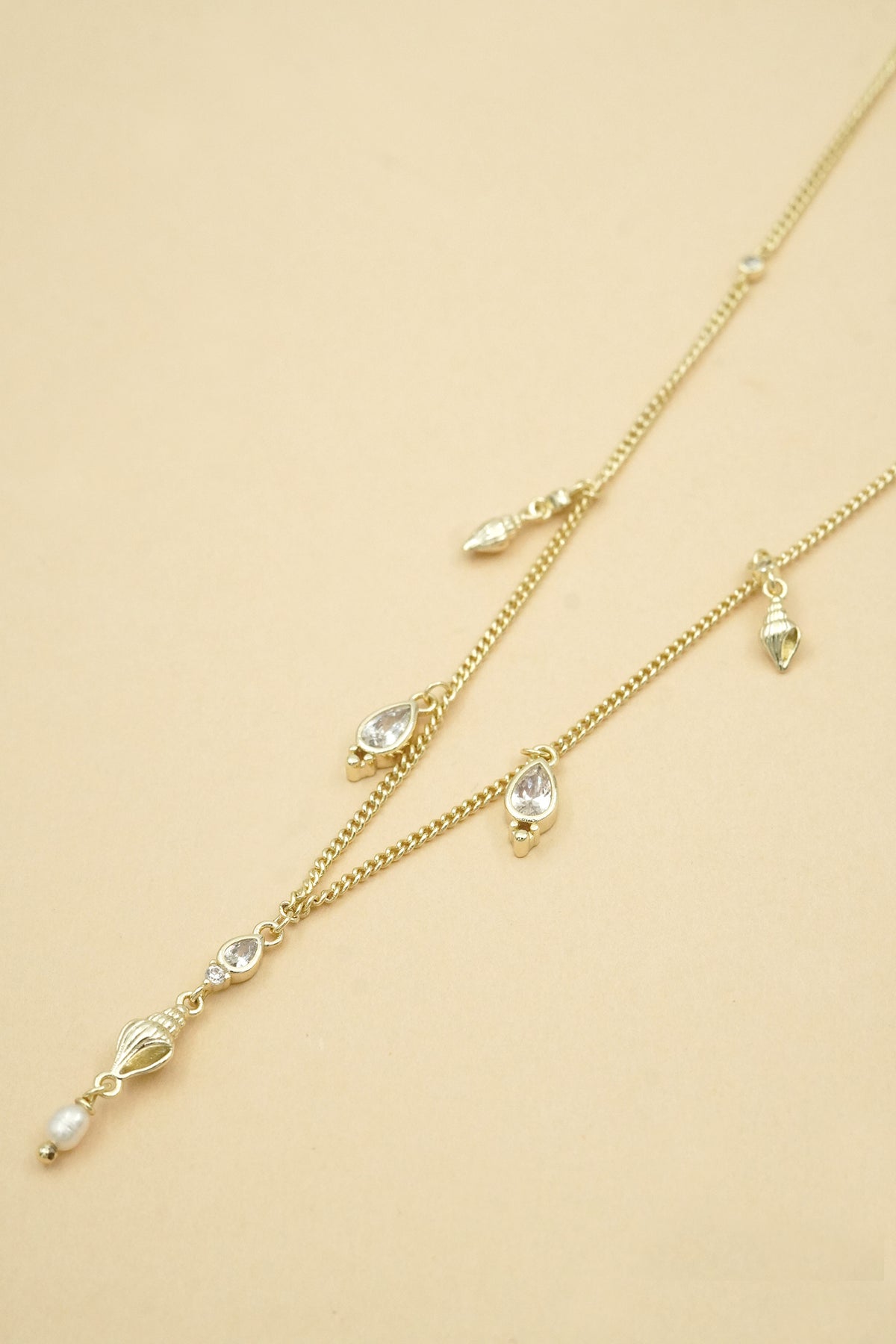 Gold Sea Goddess Necklace