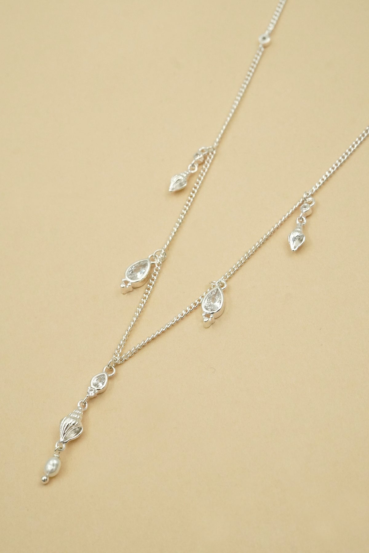 Silver Sea Goddess Necklace