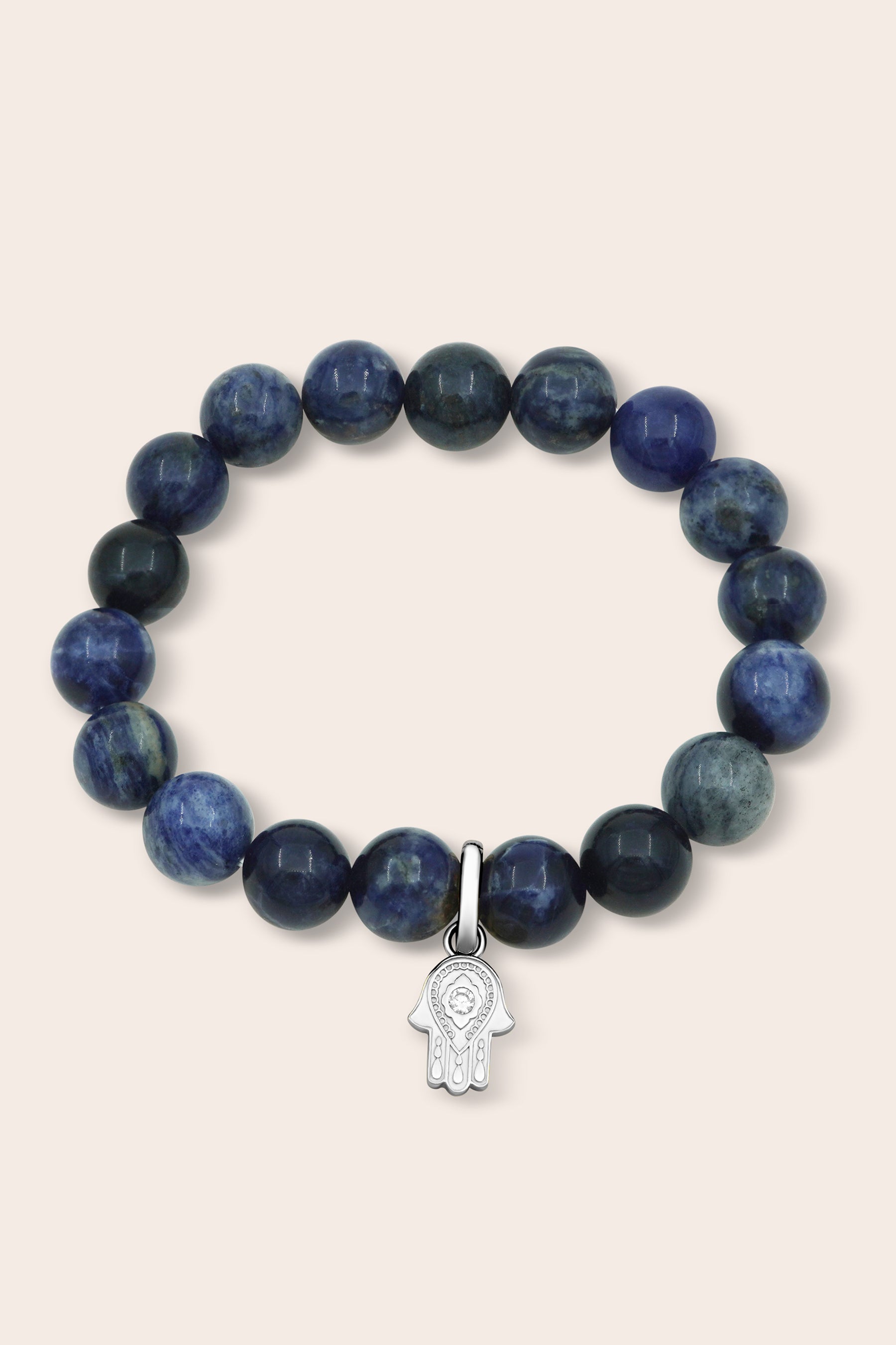 Hamsa Blessings Bracelet - Silver