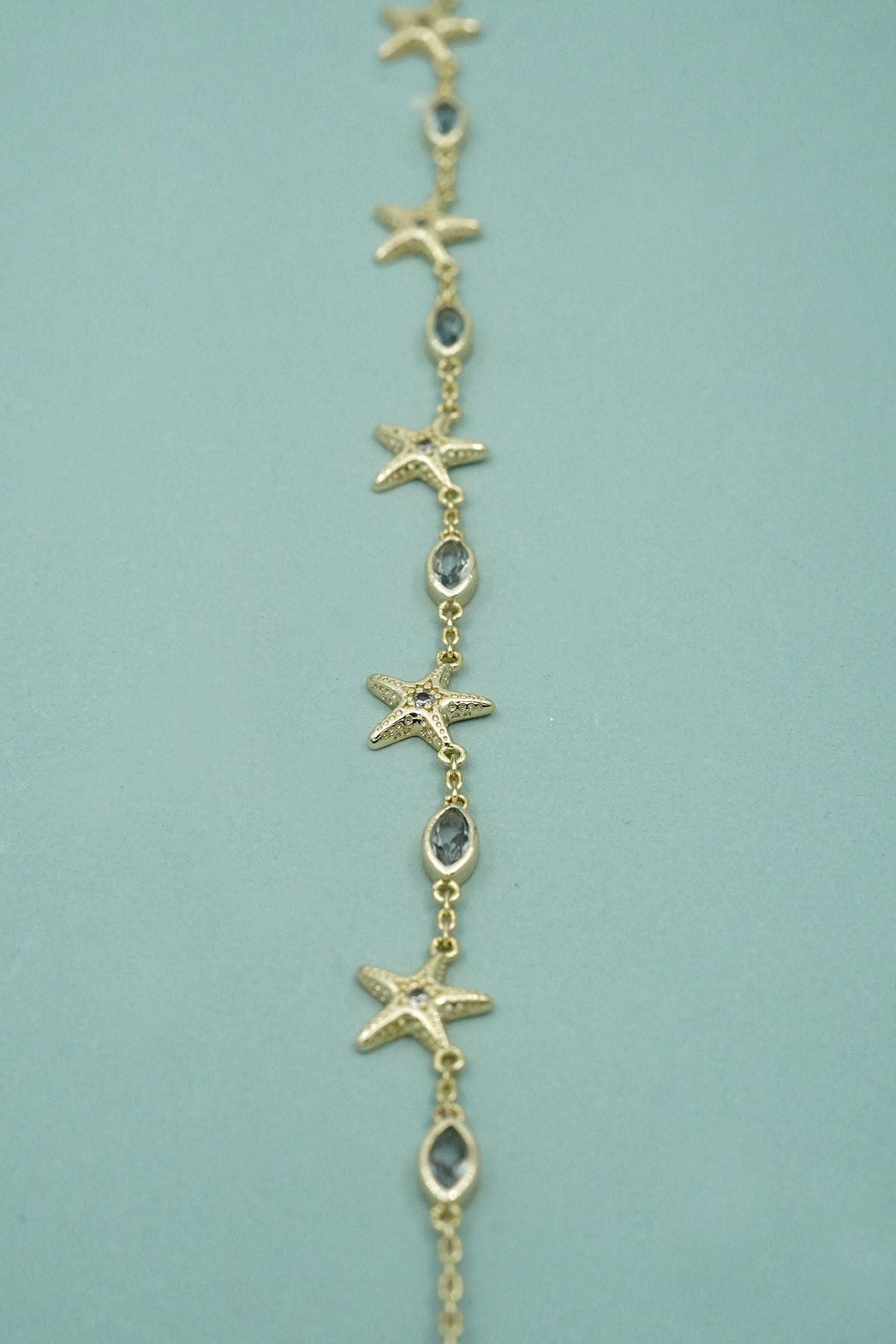 Gold Star of the Sea Bracelet