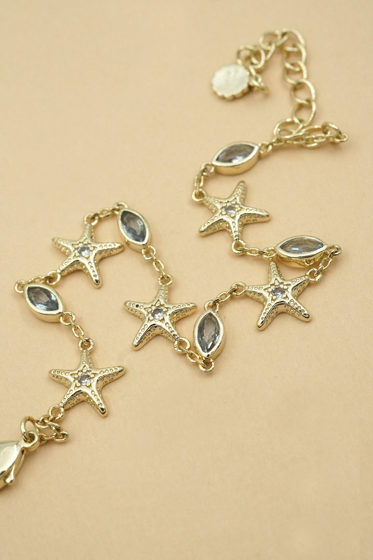 Gold Star of the Sea Bracelet