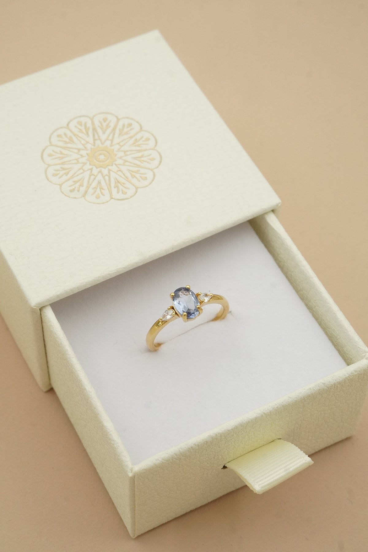 December Birthstone Ring - Gold