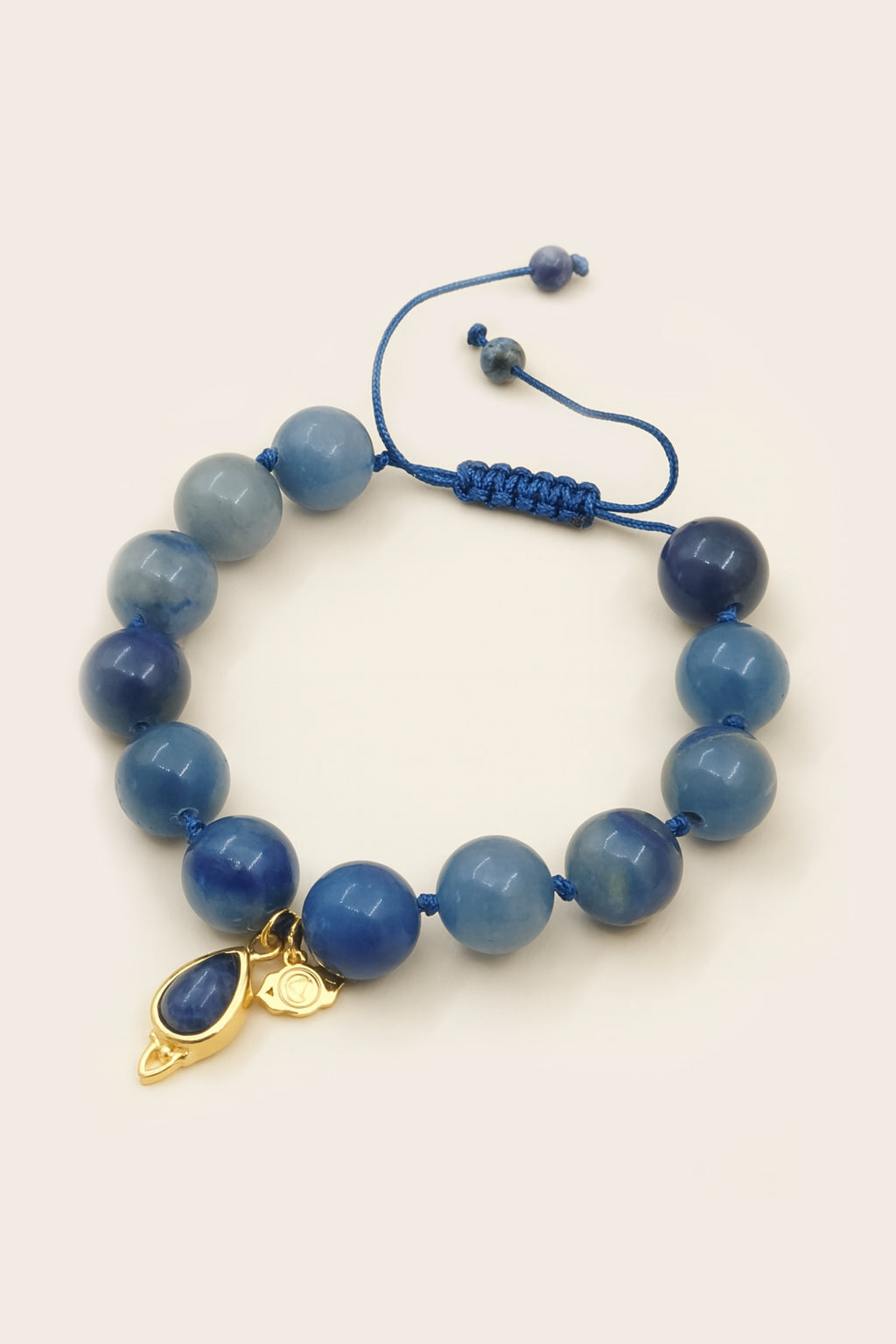 Third Eye Chakra Mala Bracelet - Gold