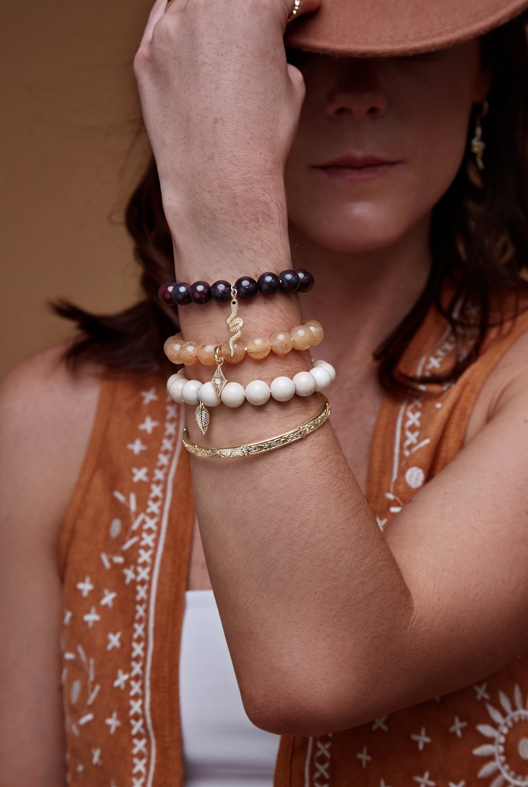 Trust The Path Bracelet - Gold