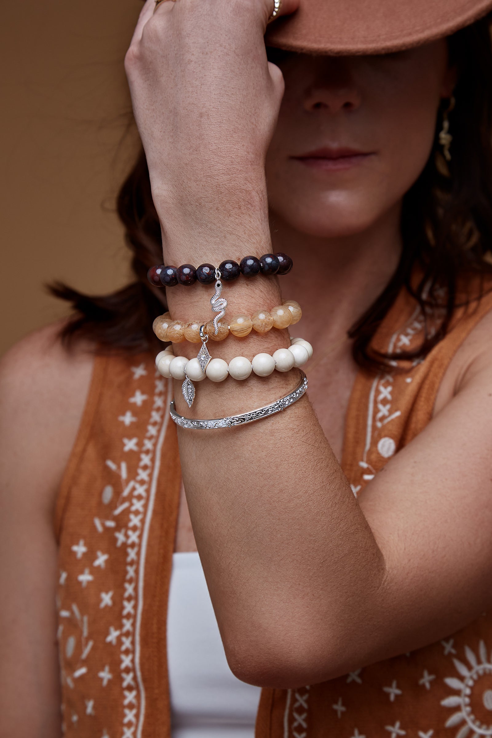 Trust The Path Bracelet - Silver
