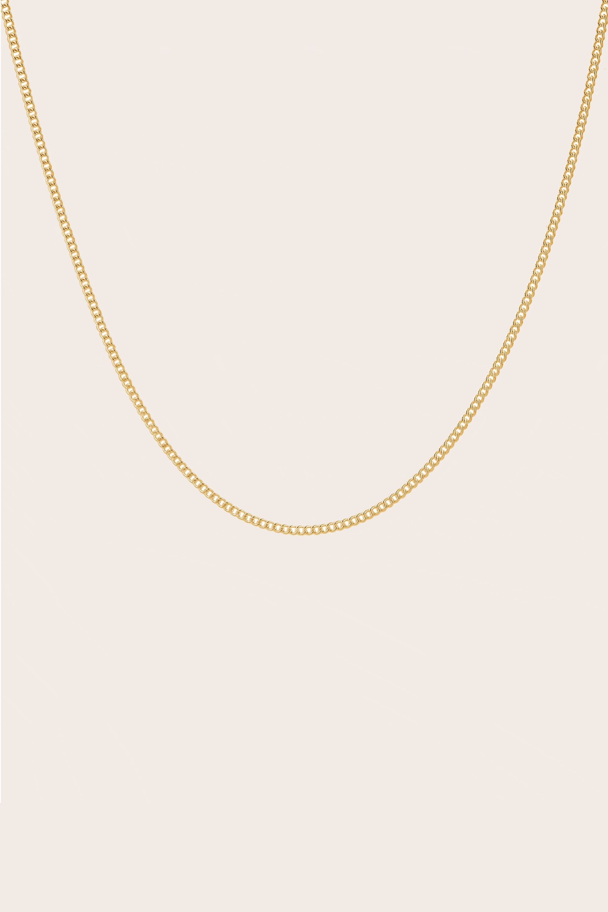 Custom Birthstone Necklace - Gold