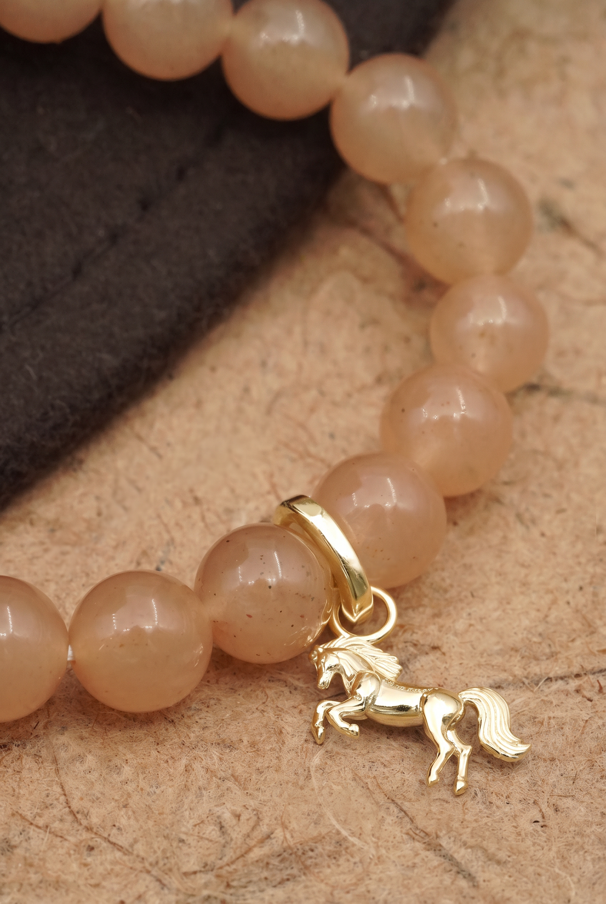 PRE ORDER Stand Strong Horse Bracelet - Gold