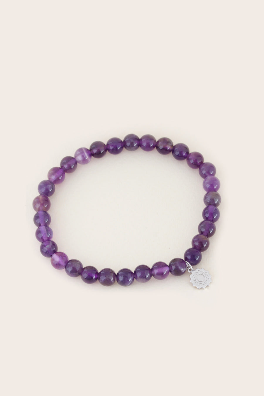 Amethyst Healing Gemstone Chakra Crown Bracelet Jewellery NZ
