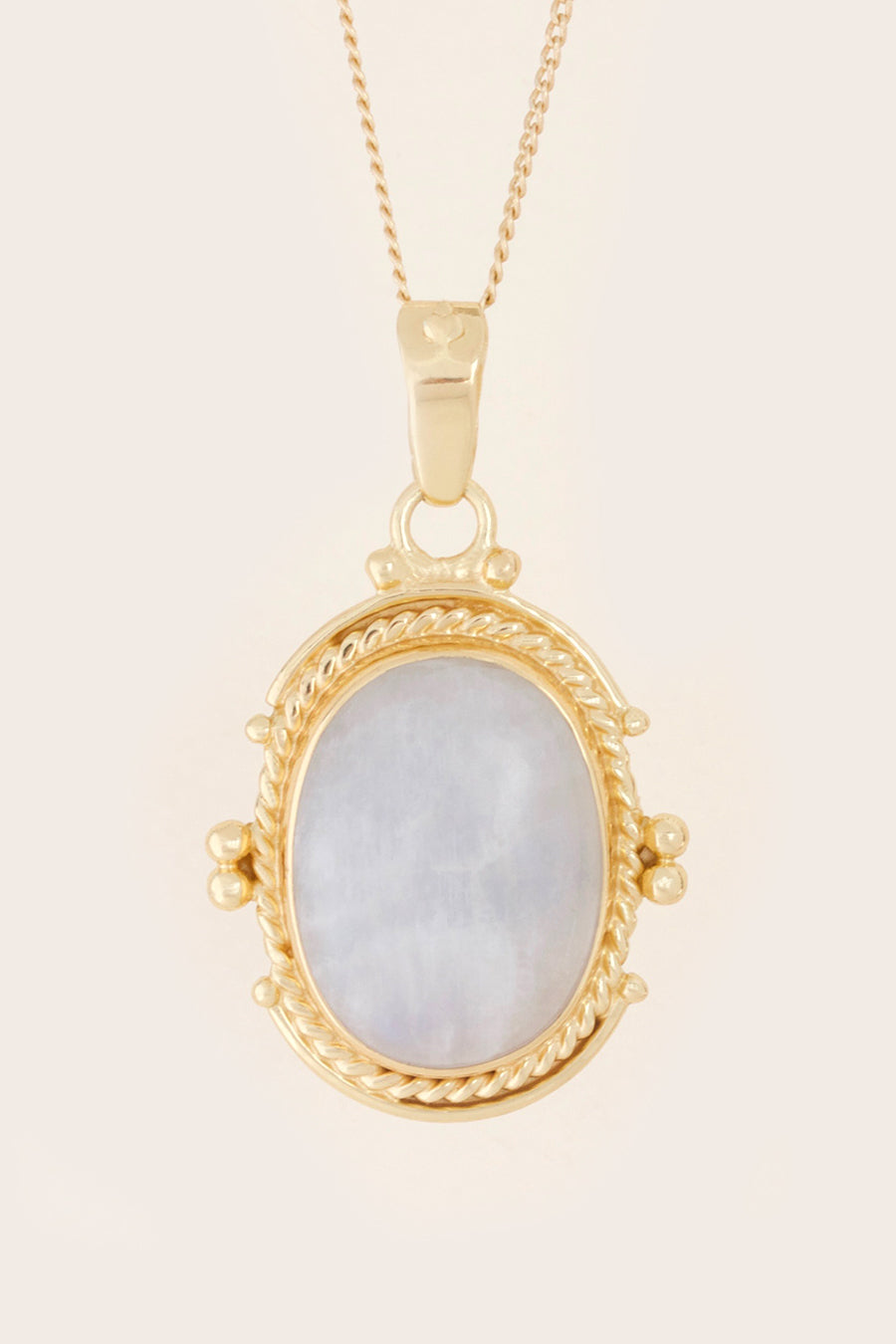 Rainbow Crystal Necklace in Gold for Gift