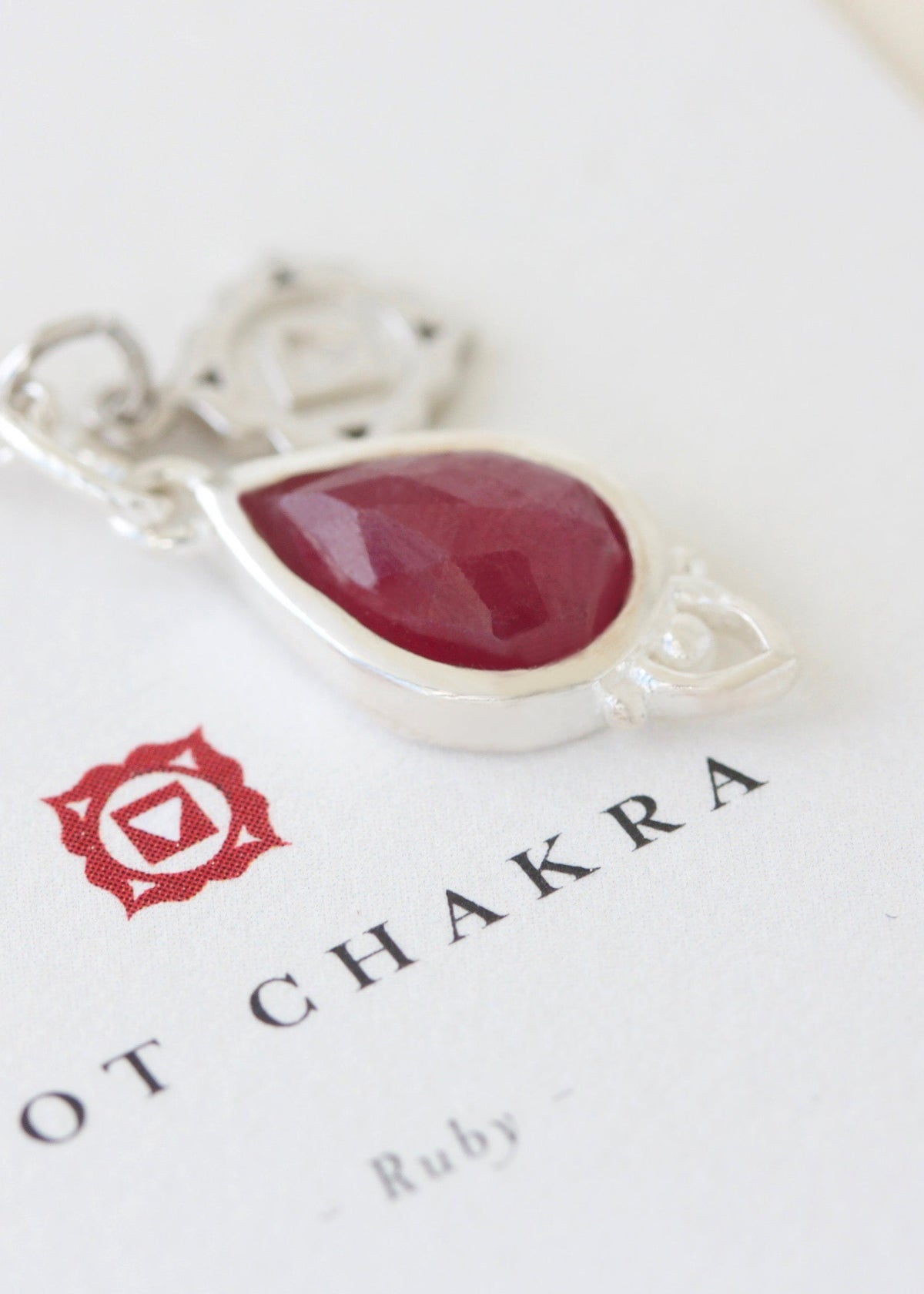 Root Chakra Gemstone Crystal Necklace Meaningful jewellery NZ