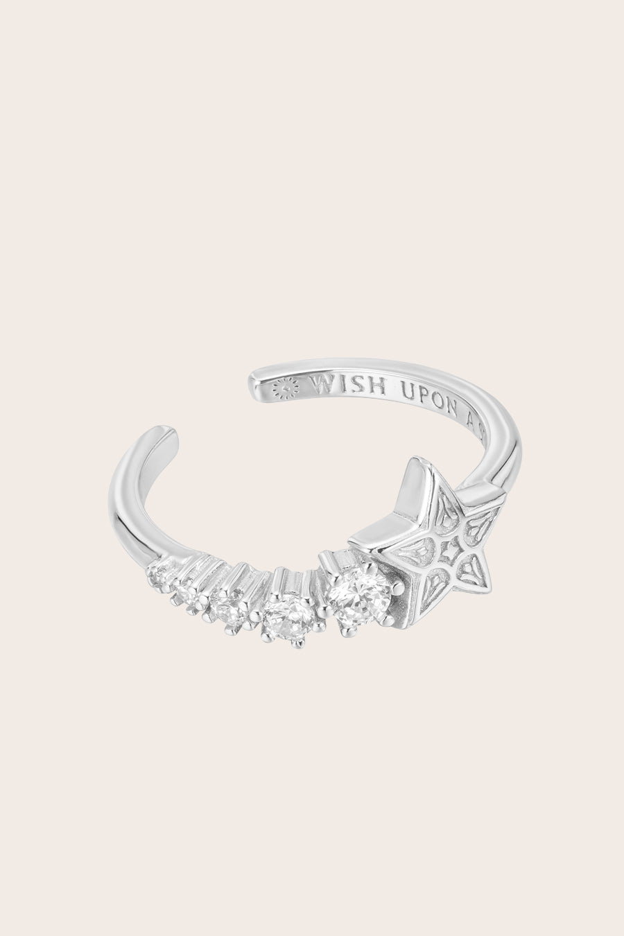 Shooting Star Ring - Silver