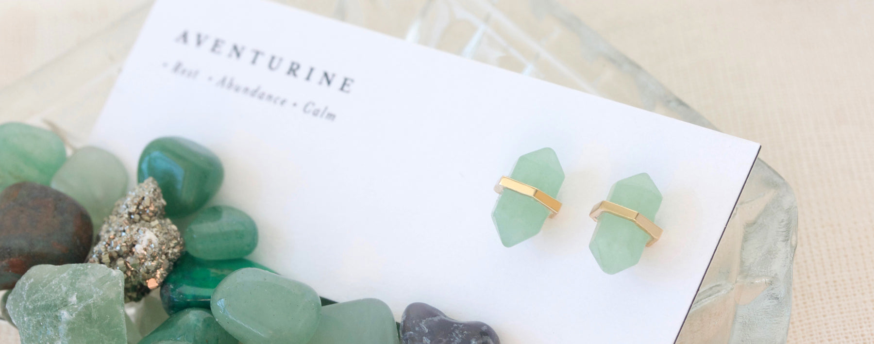 Green Aventurine & Onyx
