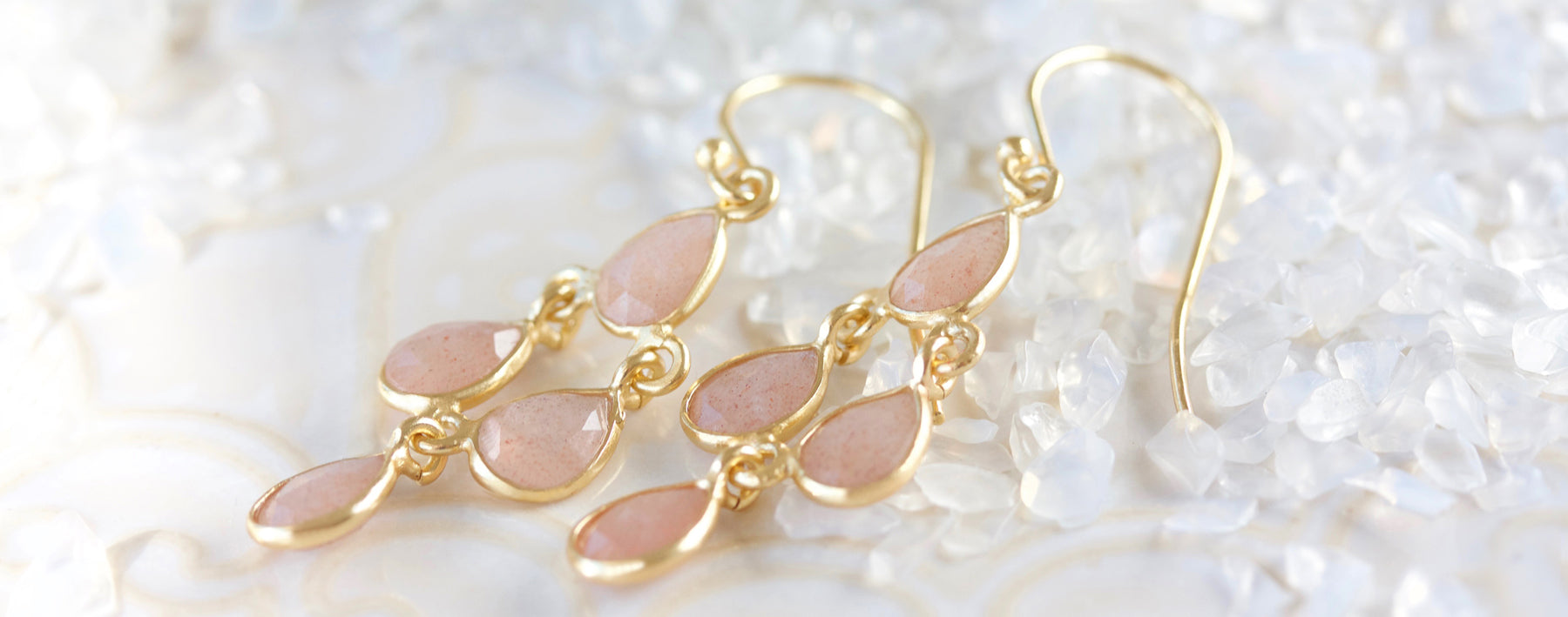Peach Moonstone