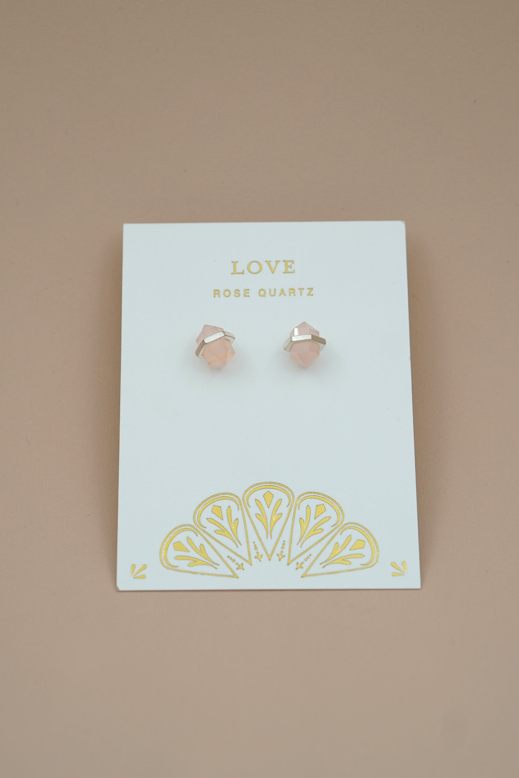 Love Intention Studs - Silver