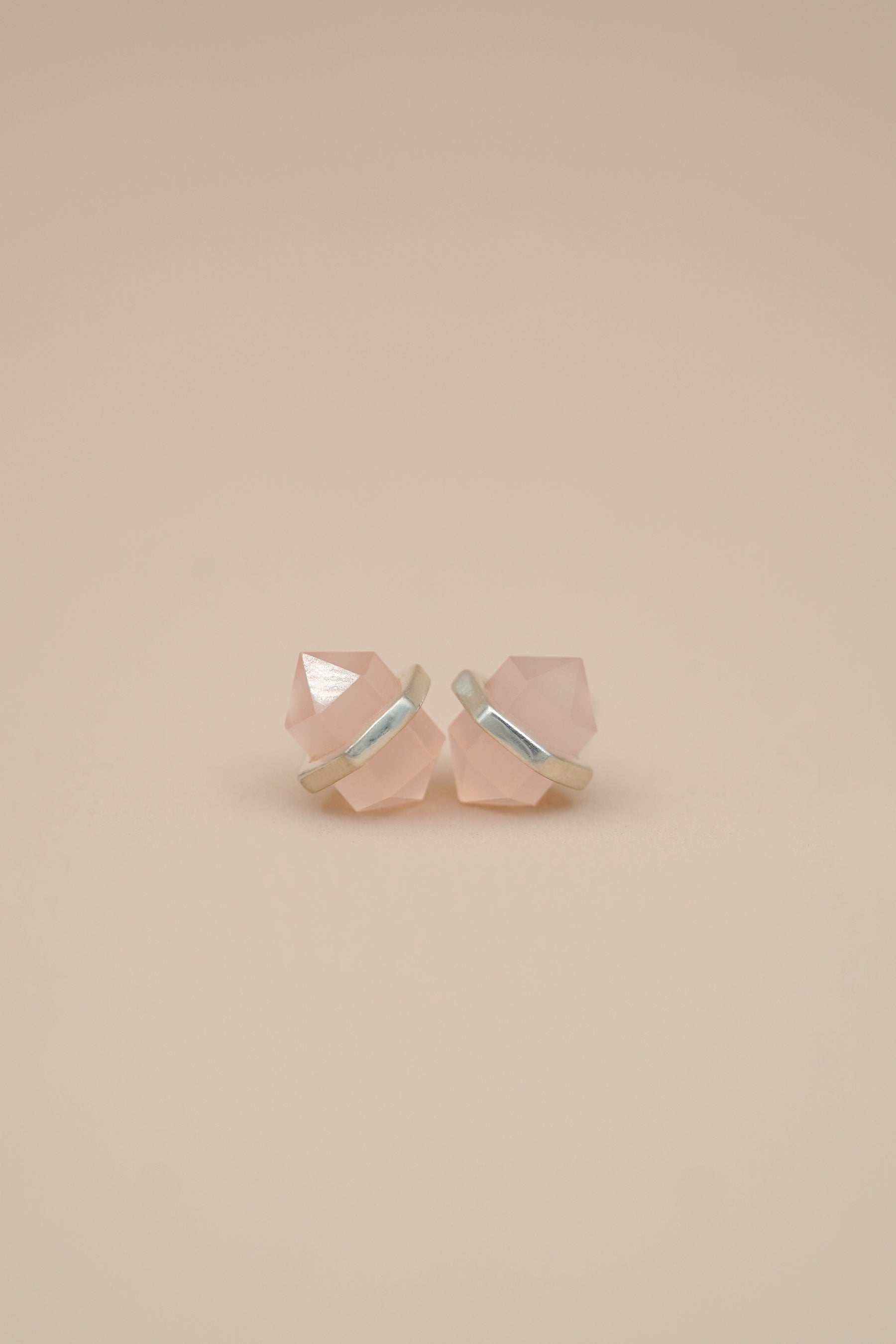 Love Intention Studs - Silver