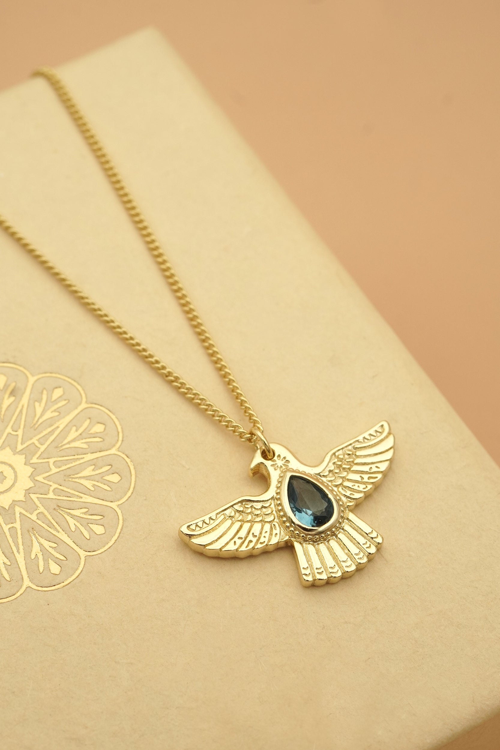 Thunderbird Necklace - Gold
