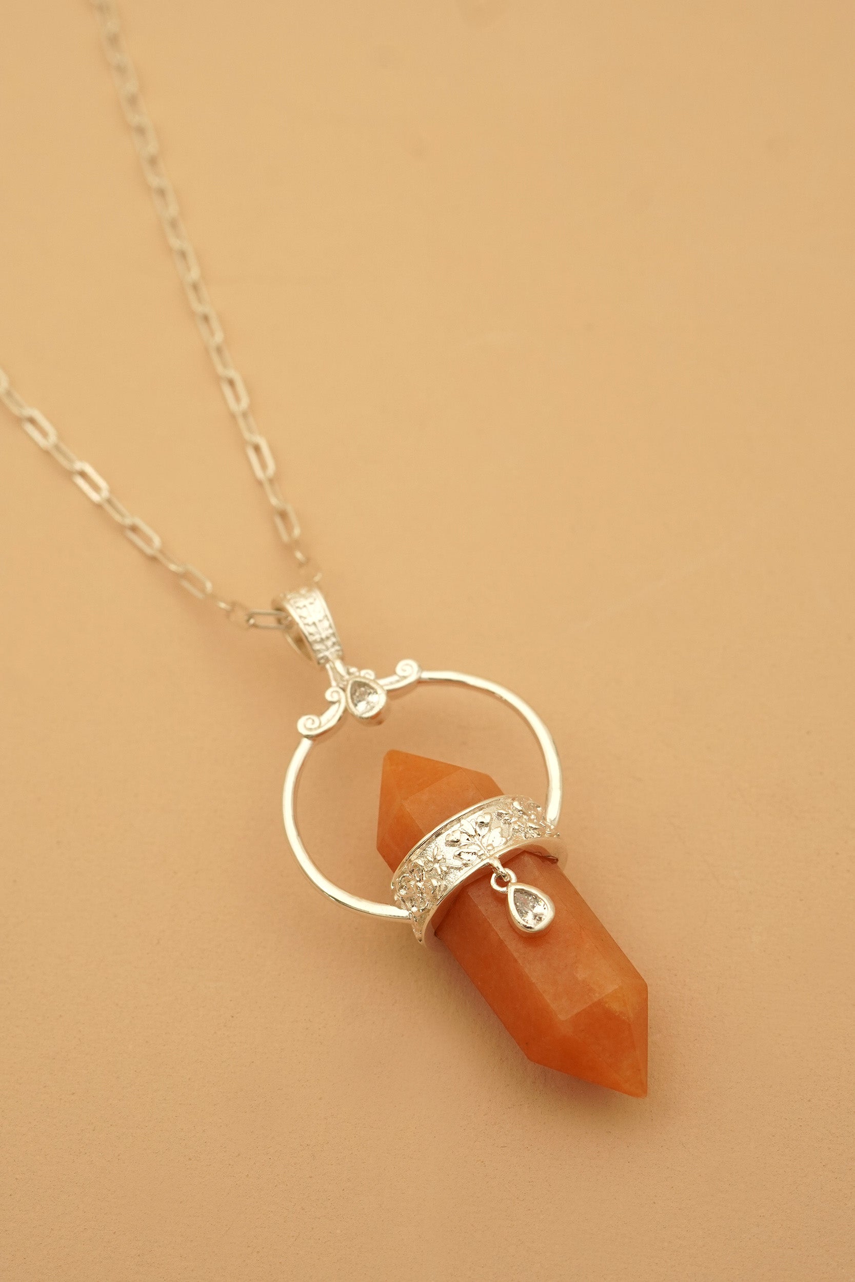 Golden Hour Necklace - Silver