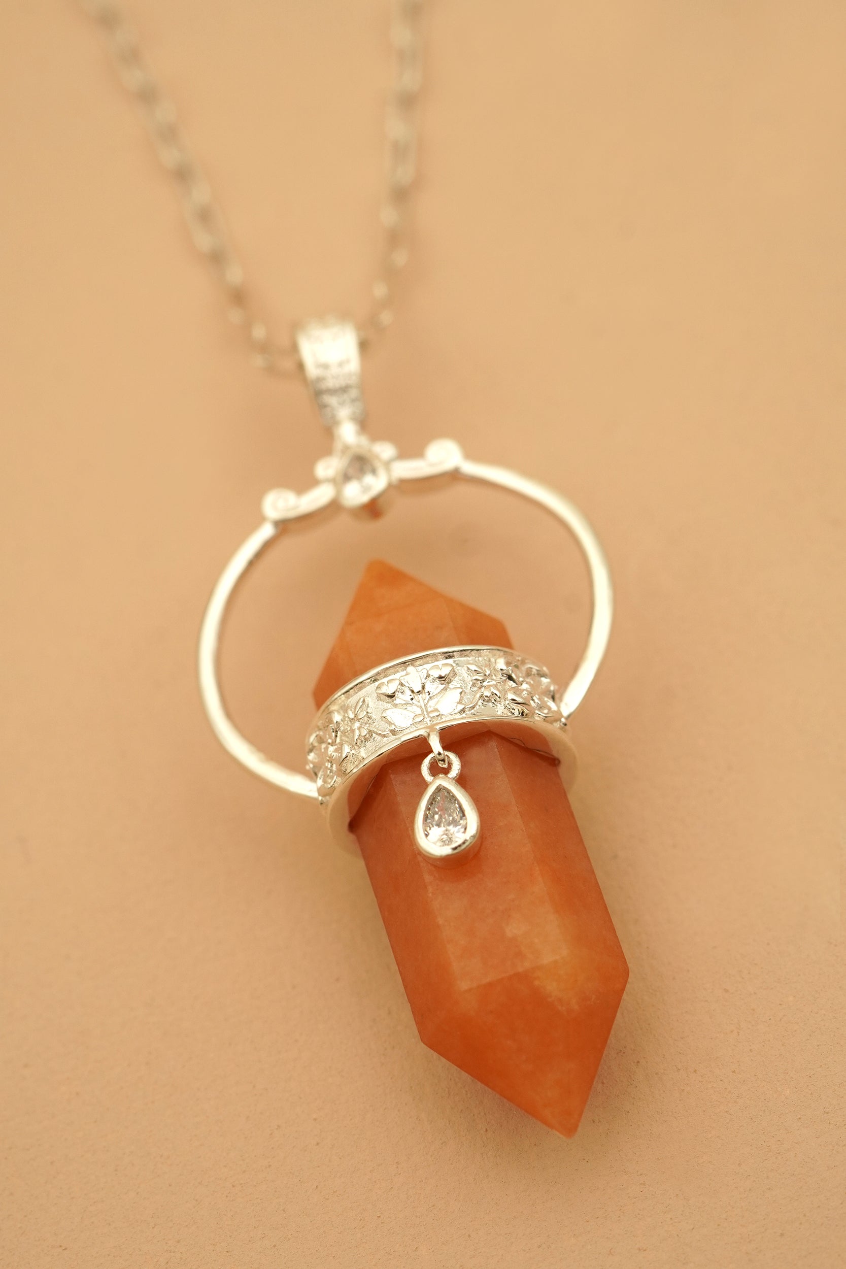 Golden Hour Necklace - Silver
