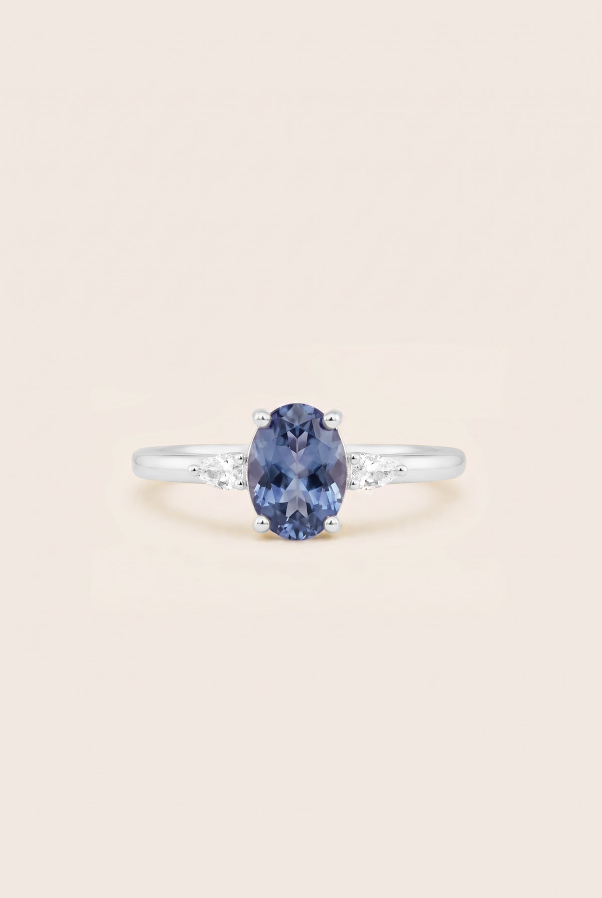 December Birthstone Ring - Silver