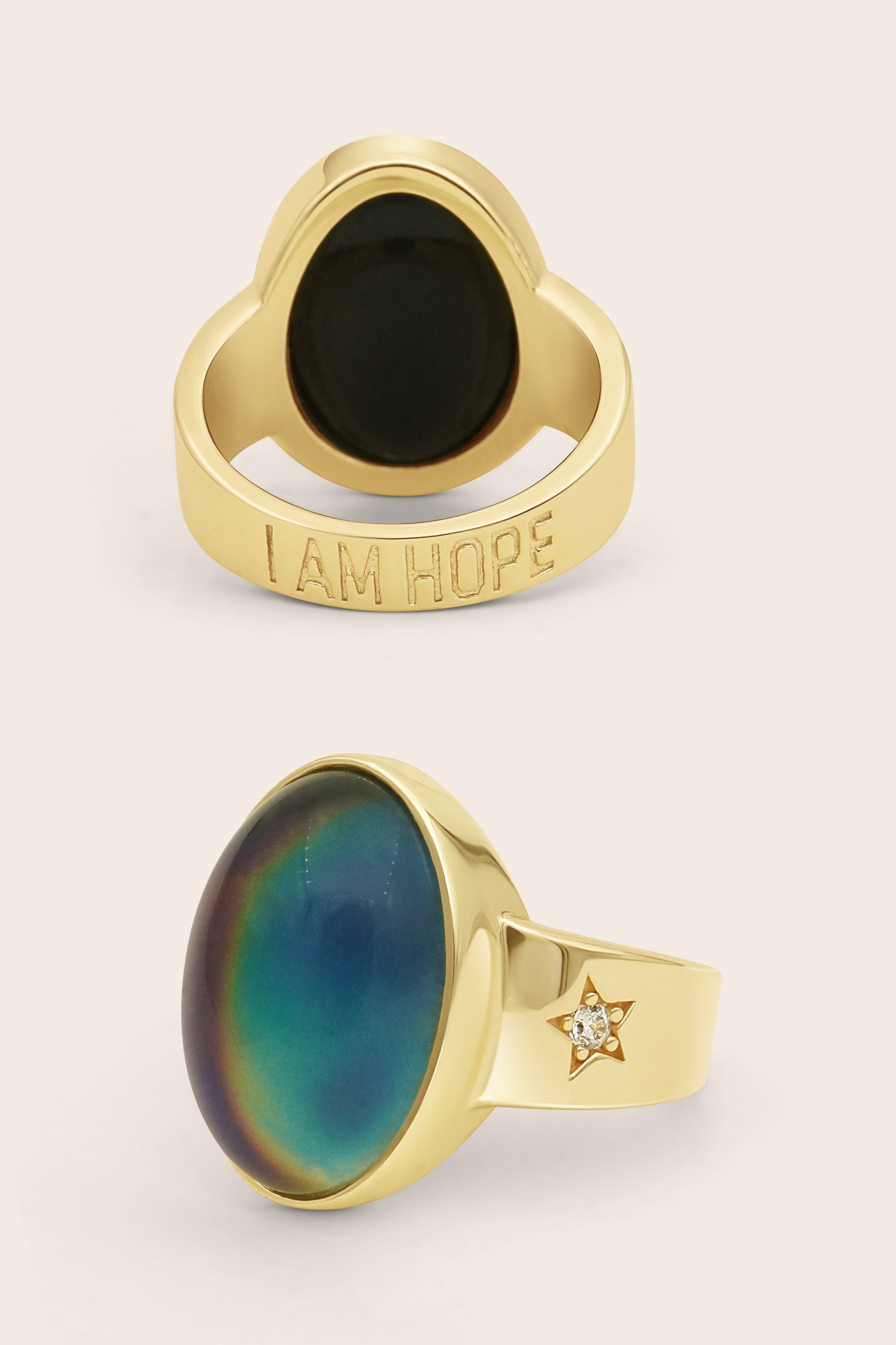 Gold Mood Ring