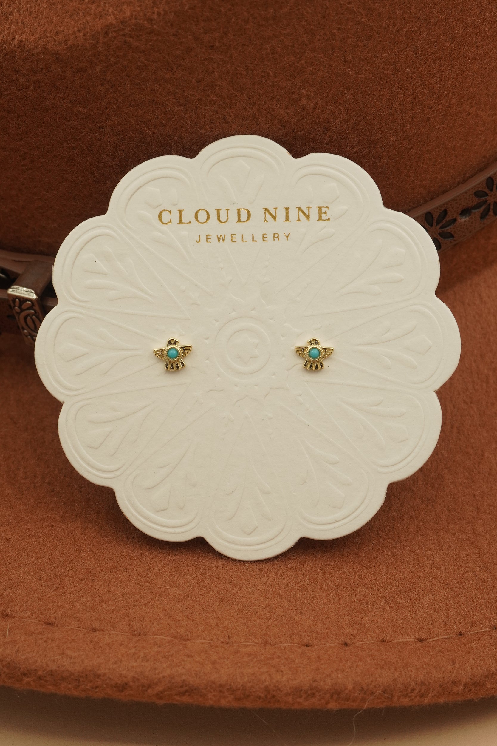 Thunderbird Studs - Gold