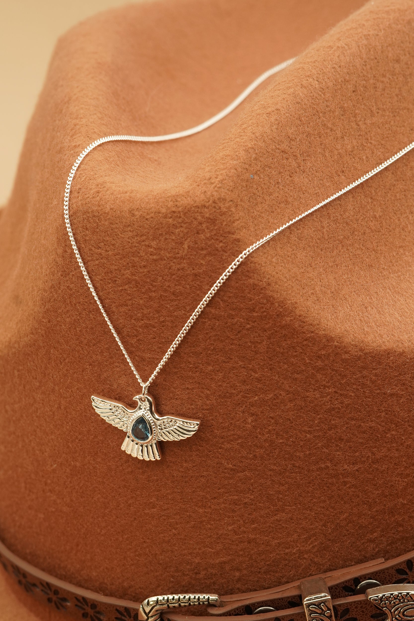 Thunderbird Necklace - Silver