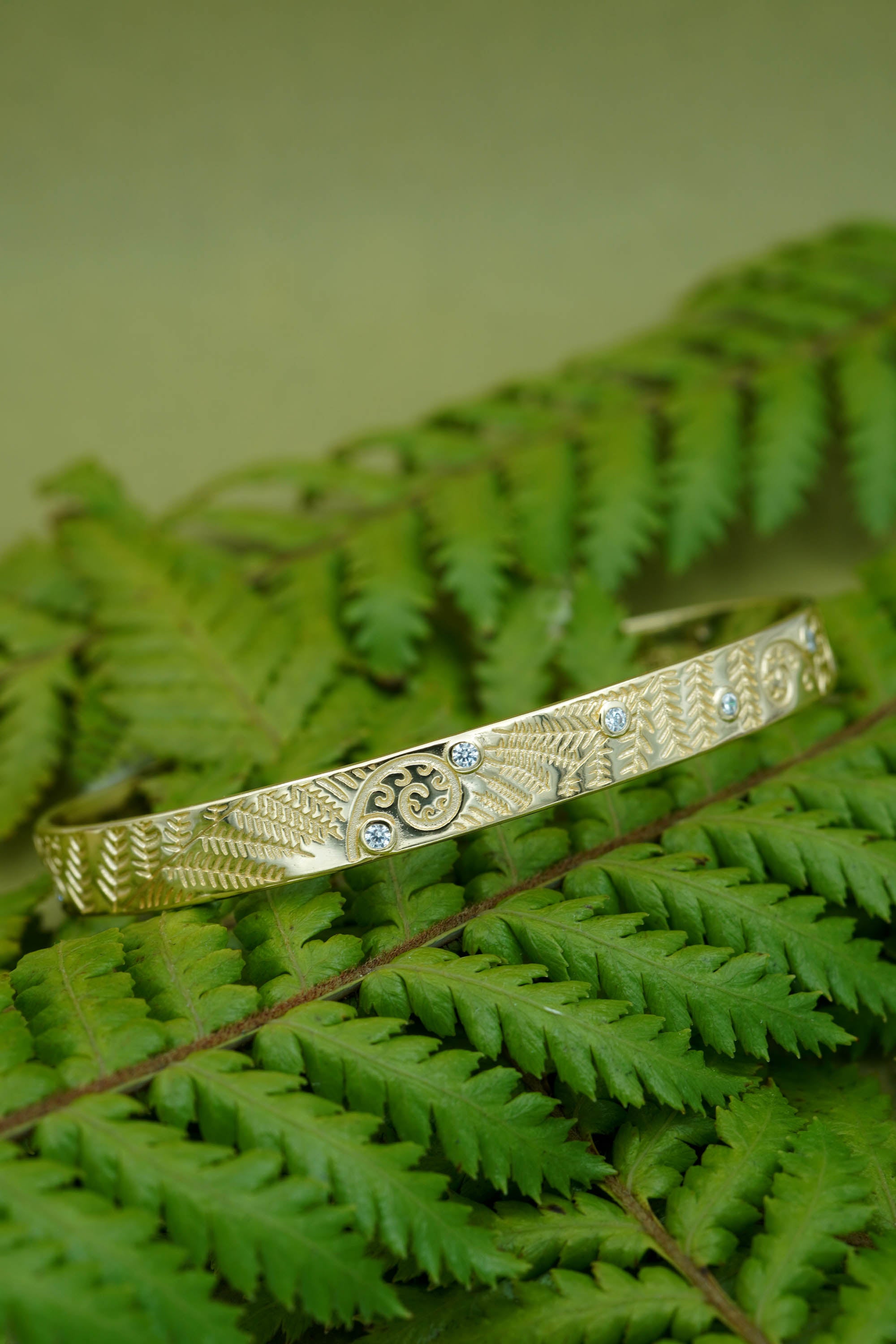 Strength Within Cuff- Gold