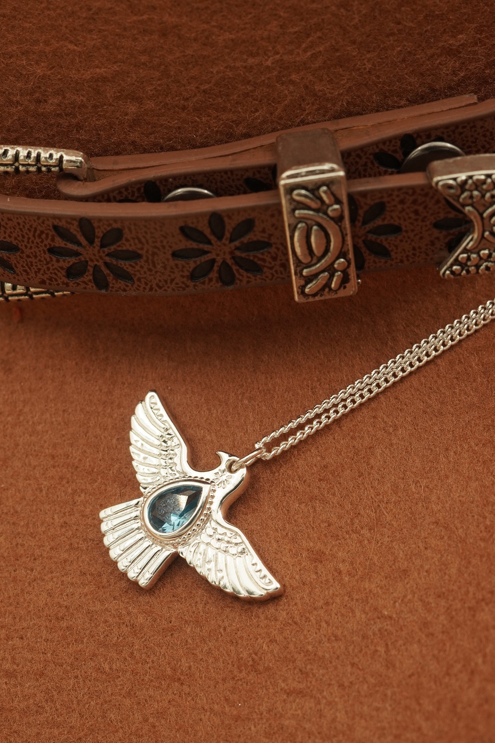 Thunderbird Necklace - Silver