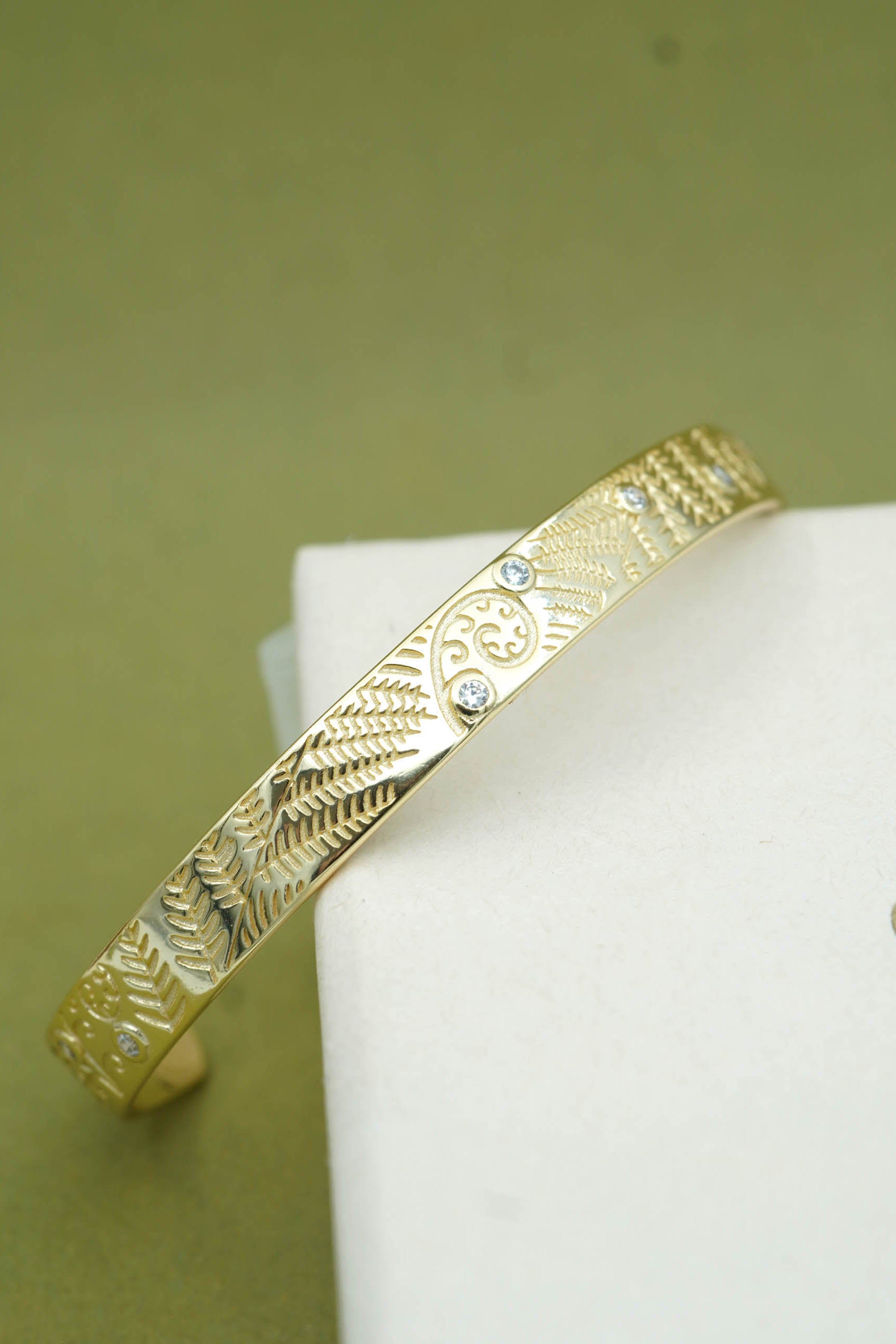 Strength Within Cuff- Gold