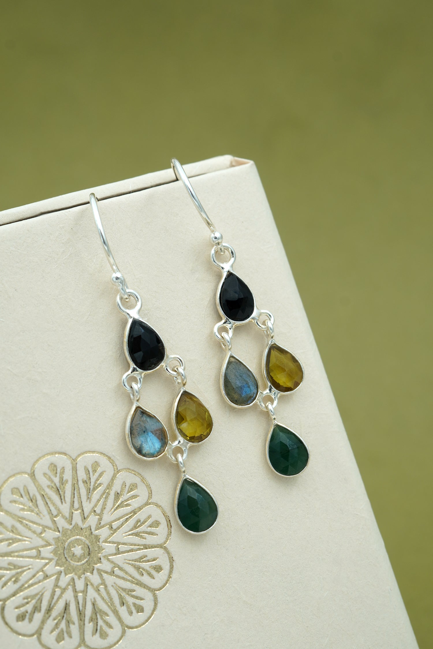 Forest Protector Earrings - Silver