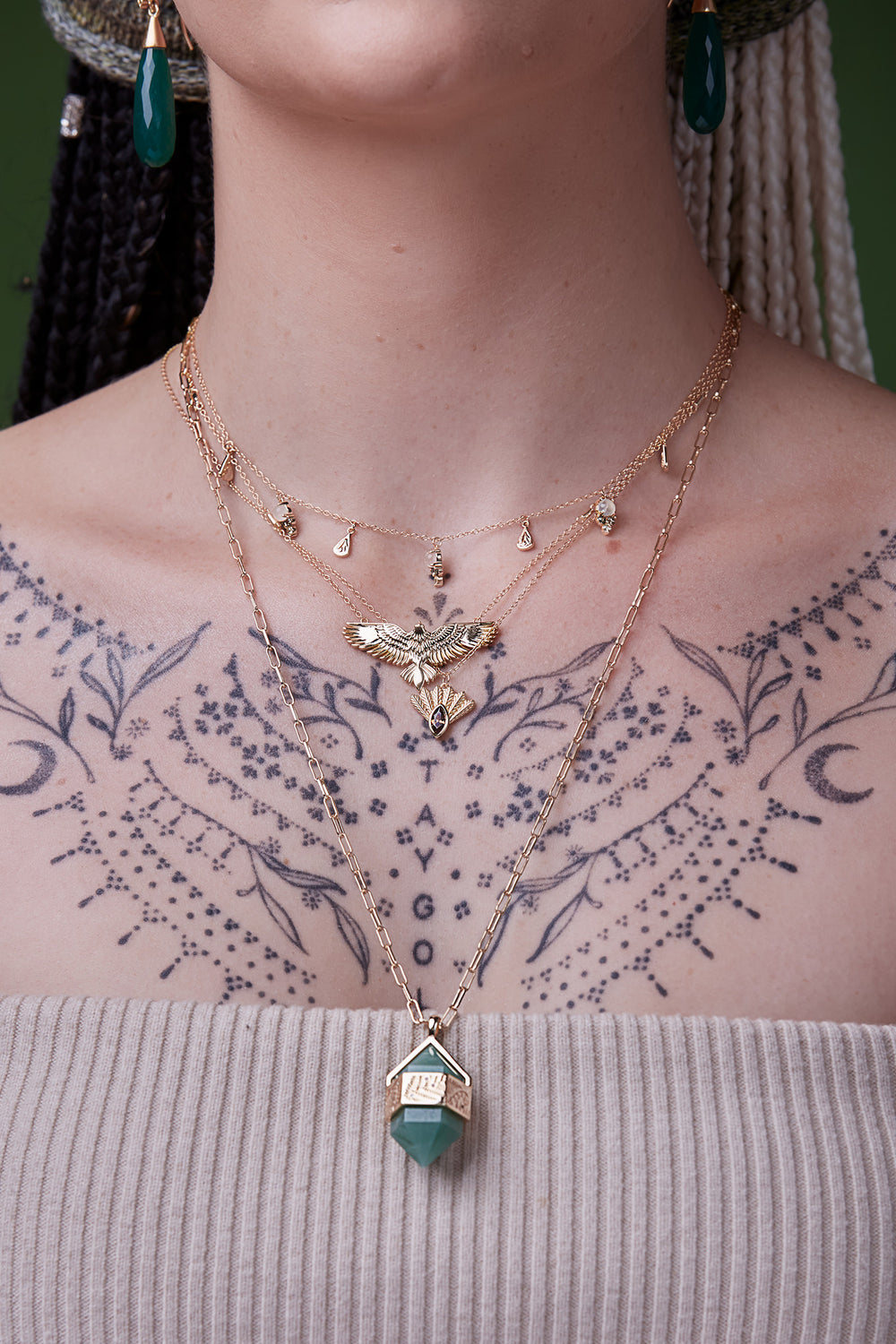 Cloud 9 Y Necklace