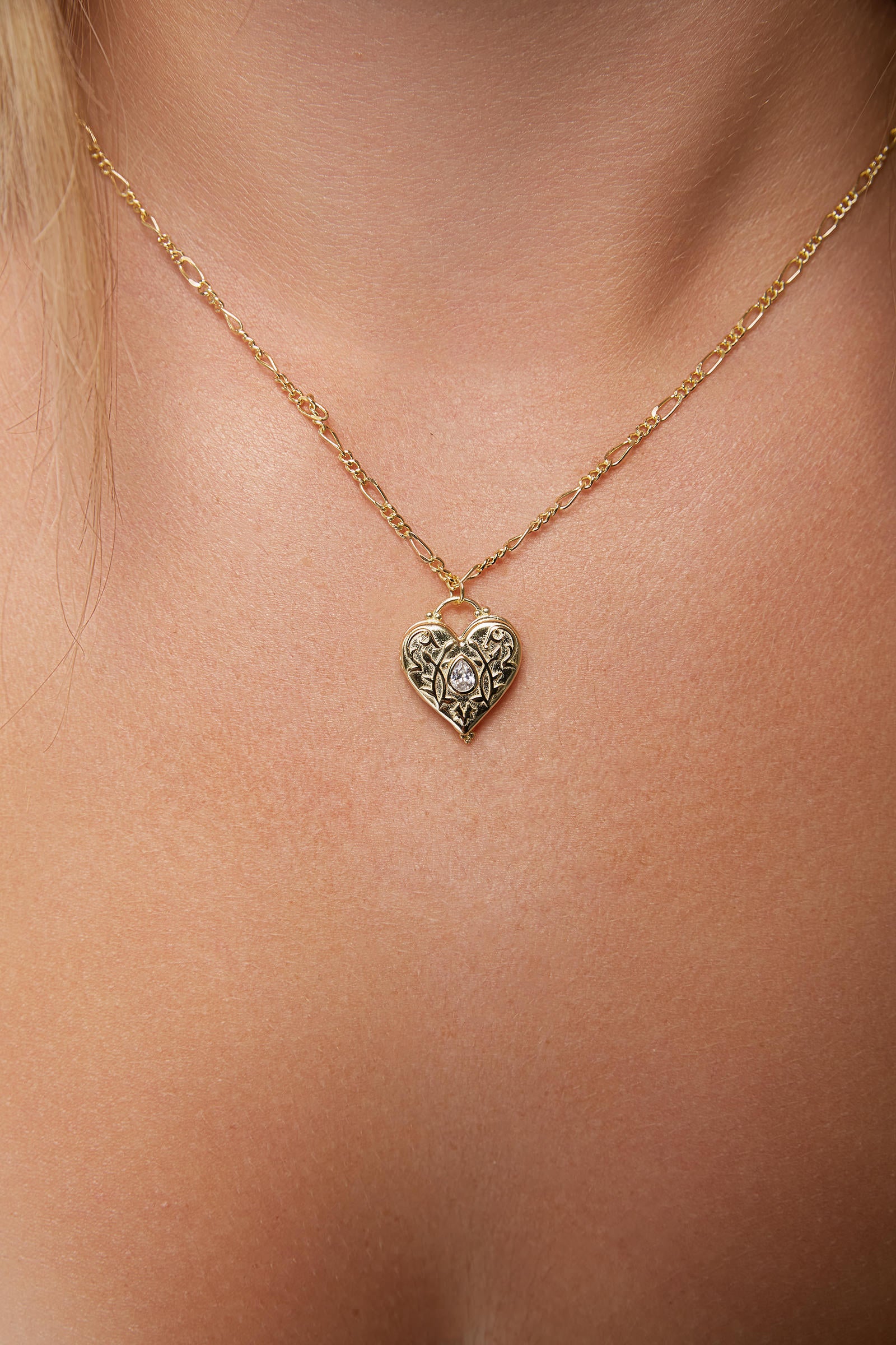 Flourish Locket - Silver