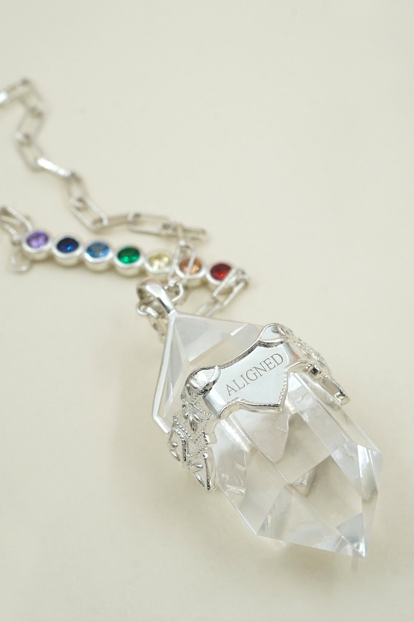 All Aligned Necklace - Silver