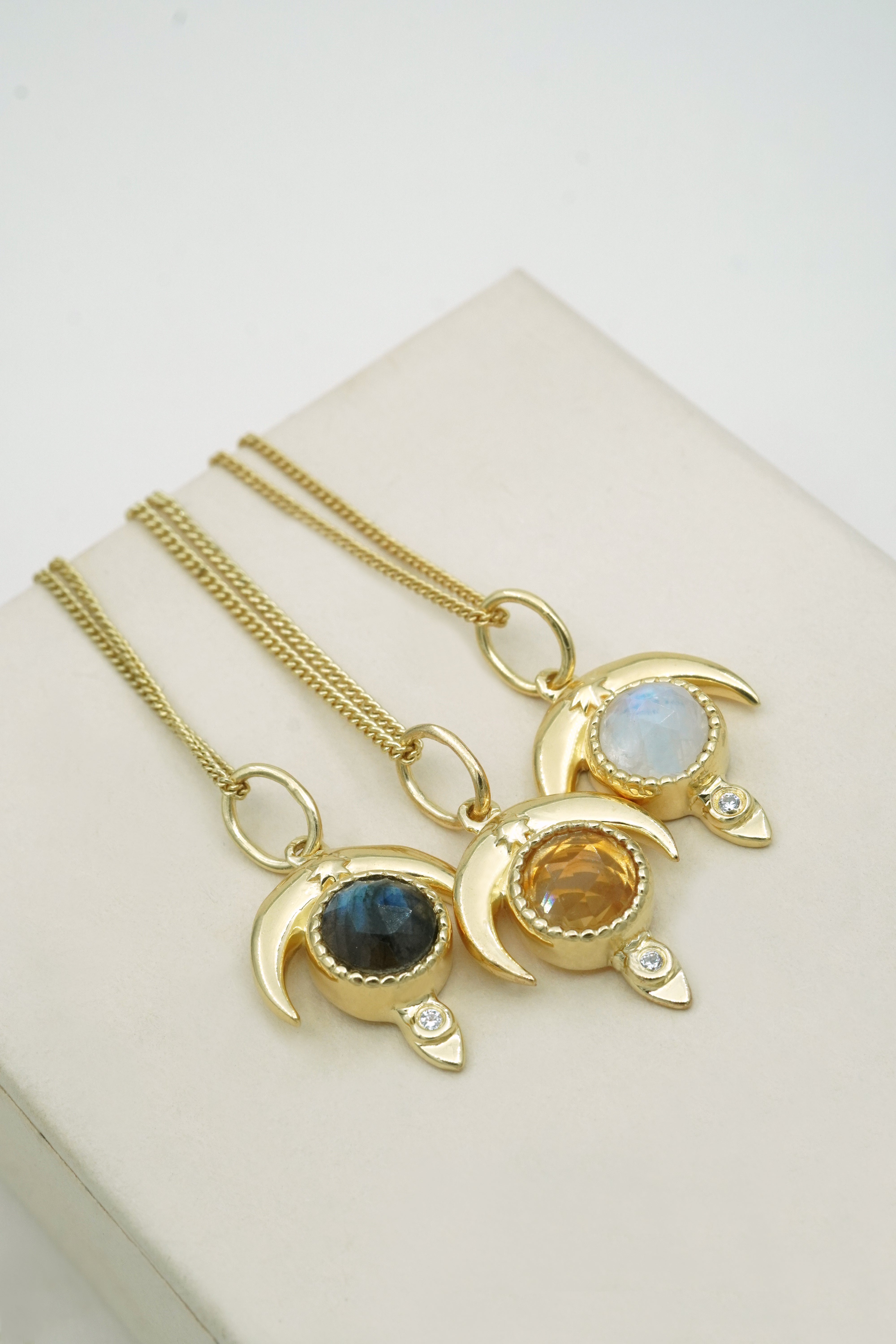 Citrine Dare to Dream Necklace - Gold