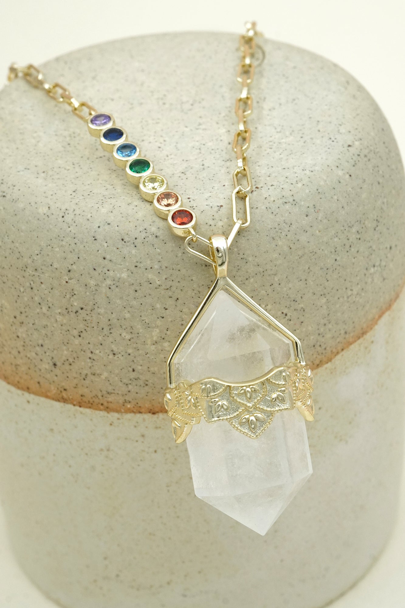 All Aligned Necklace - Gold