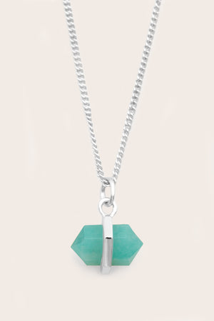 Balance Intention Necklace - Silver