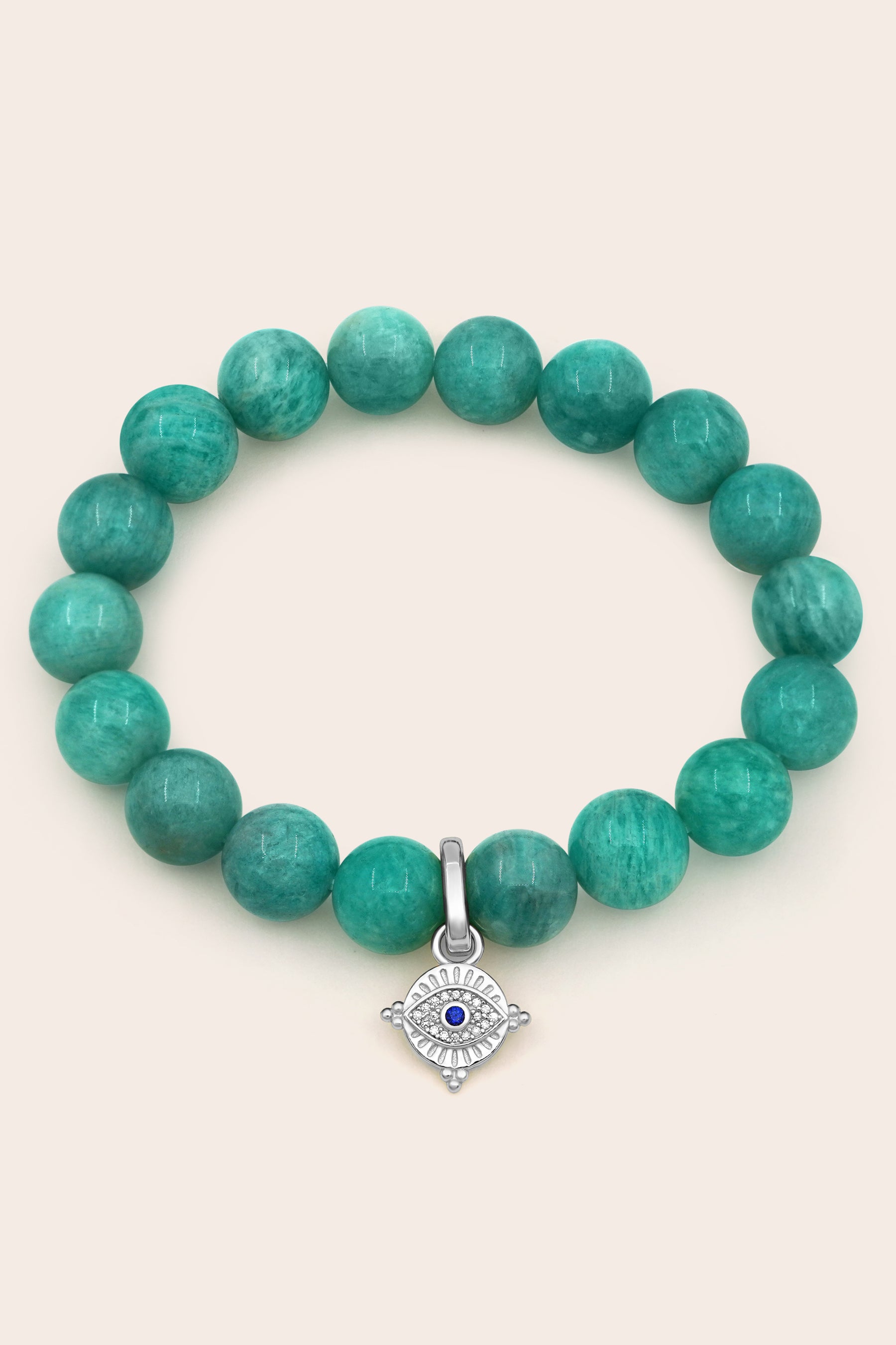 Protection of Eye Bracelet - Silver