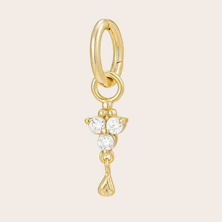 Birthstone Charm Gold