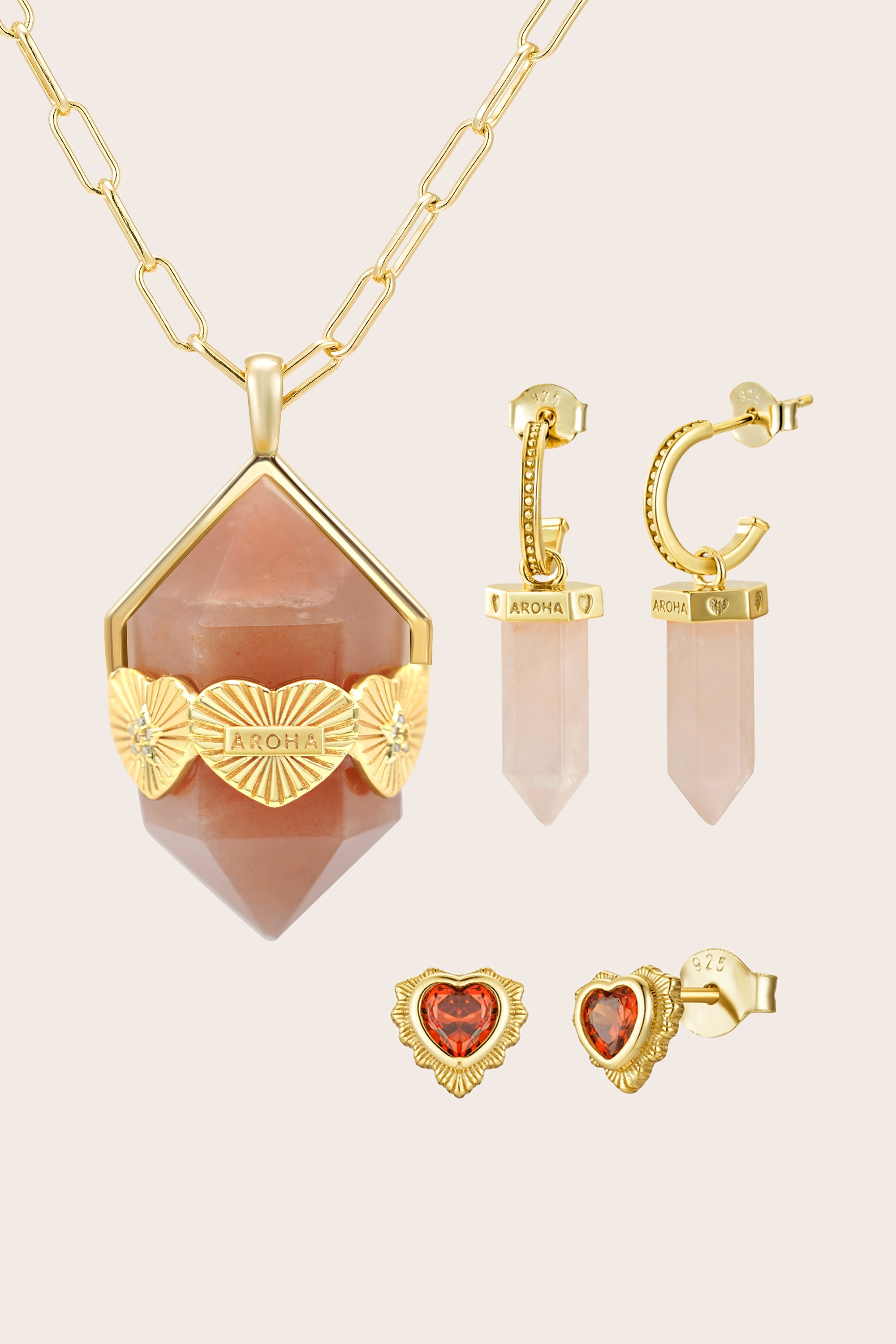 Aroha Gift Set - Gold