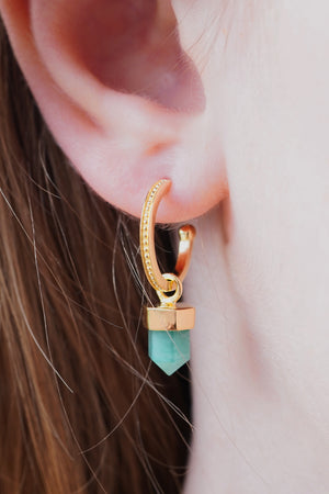 Balance Intention Hoops - Gold